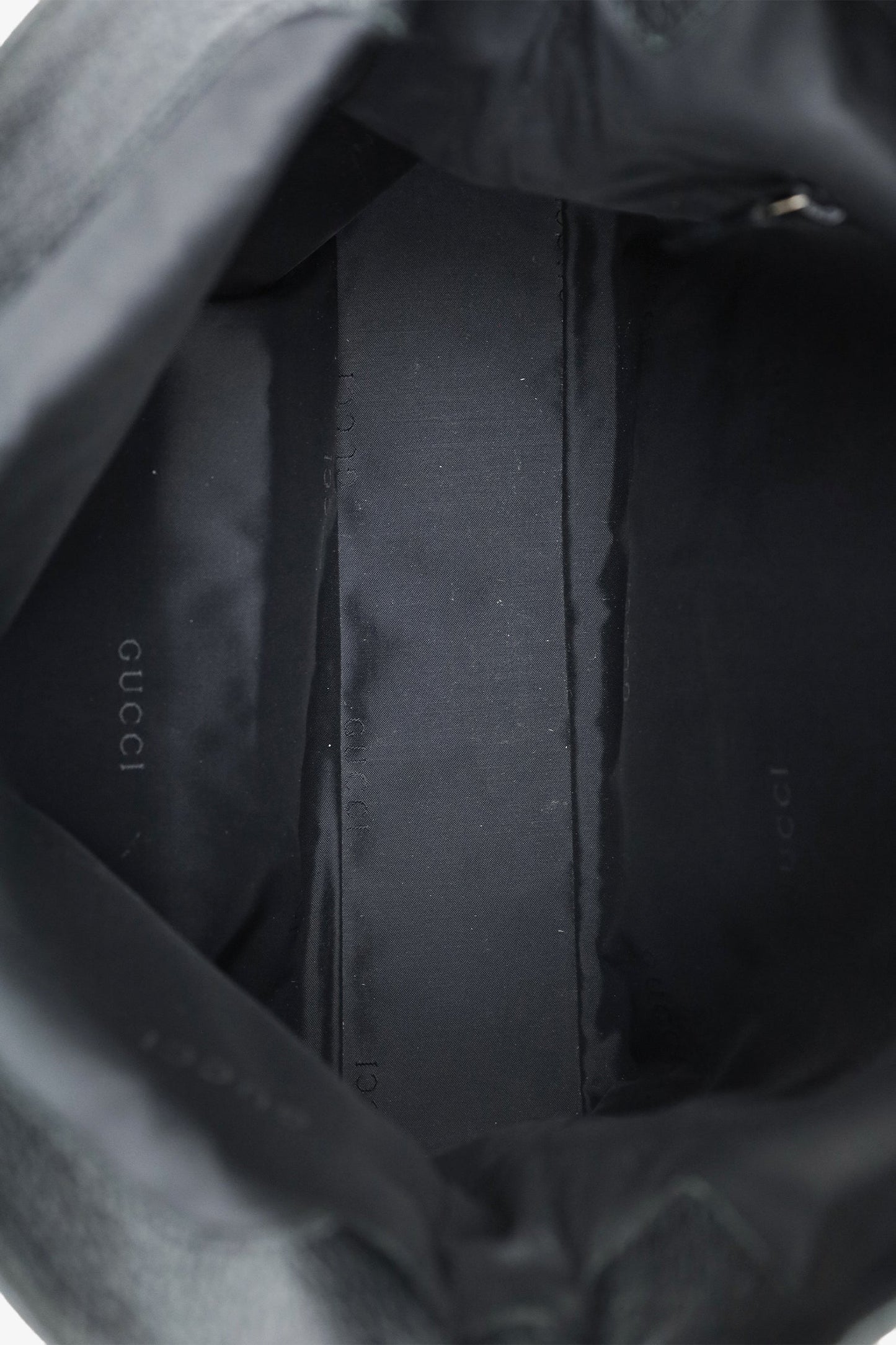 Gucci Black Nylon Jackie Shoulder Bag