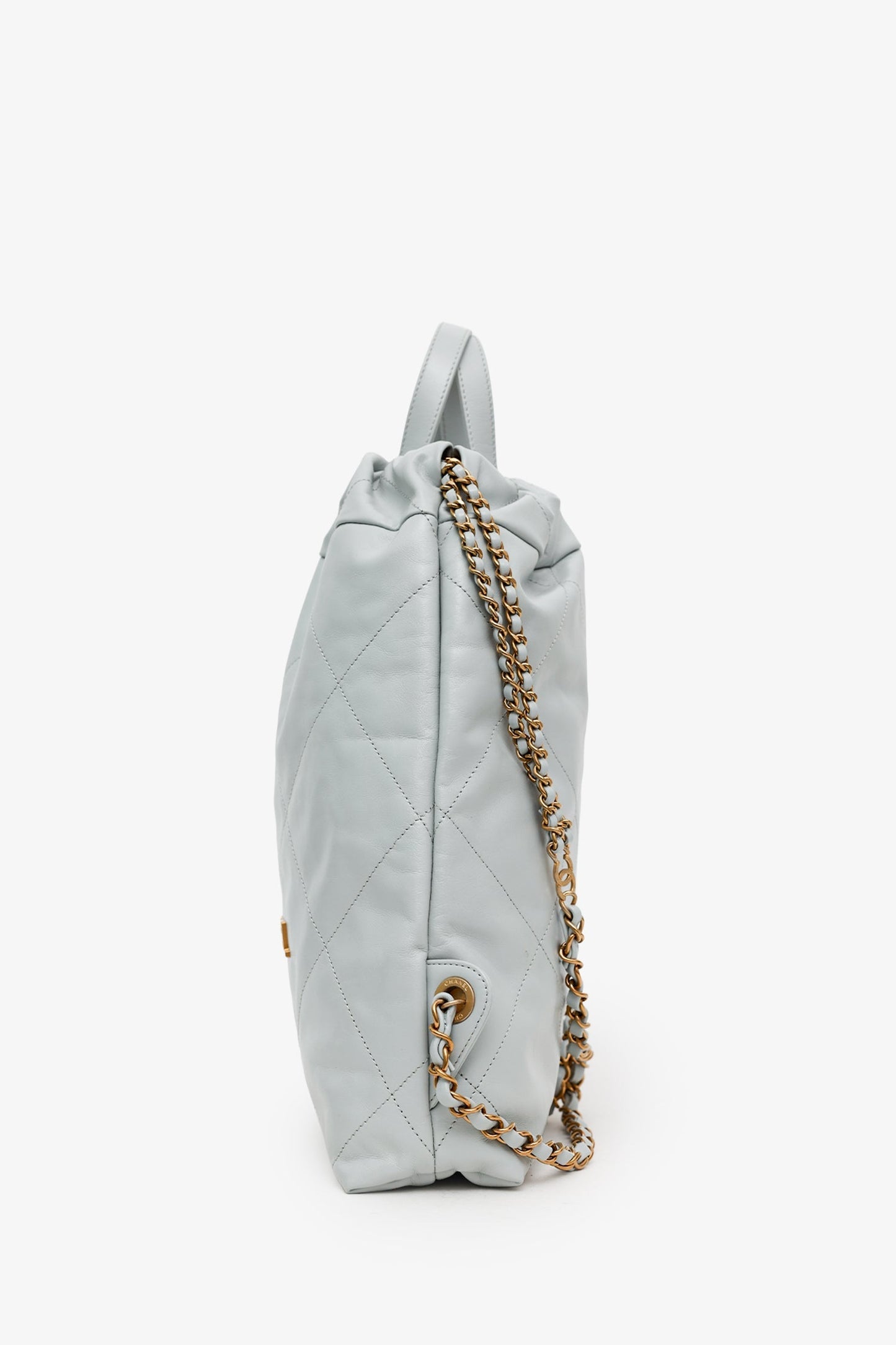 Chanel™ 2023 Blue Calfskin 'Chanel™ 22' Backpack