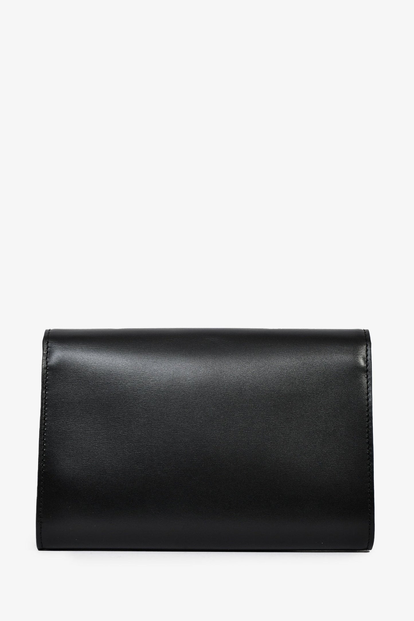 Louis Vuitton Black Leather 'Pochette Louise' GM Shoulder Bag