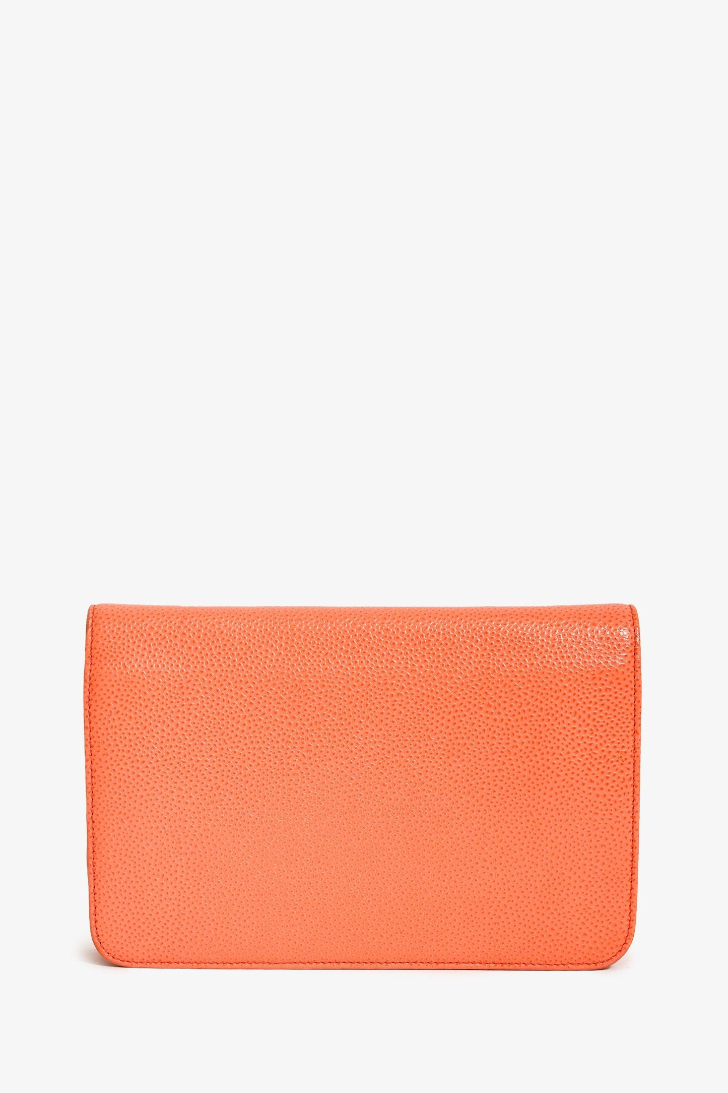 Chanel™ 2012-13 Coral Caviar Timeless Wallet On Chain