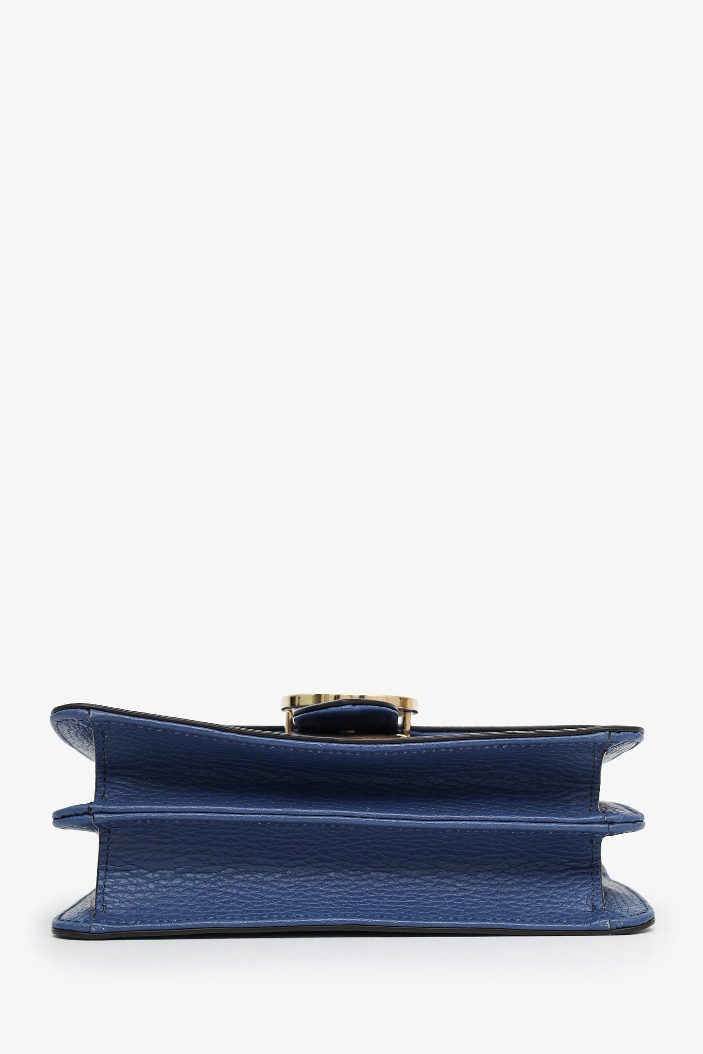Gucci Blue Leather Interlocking G Small Dollar Bag