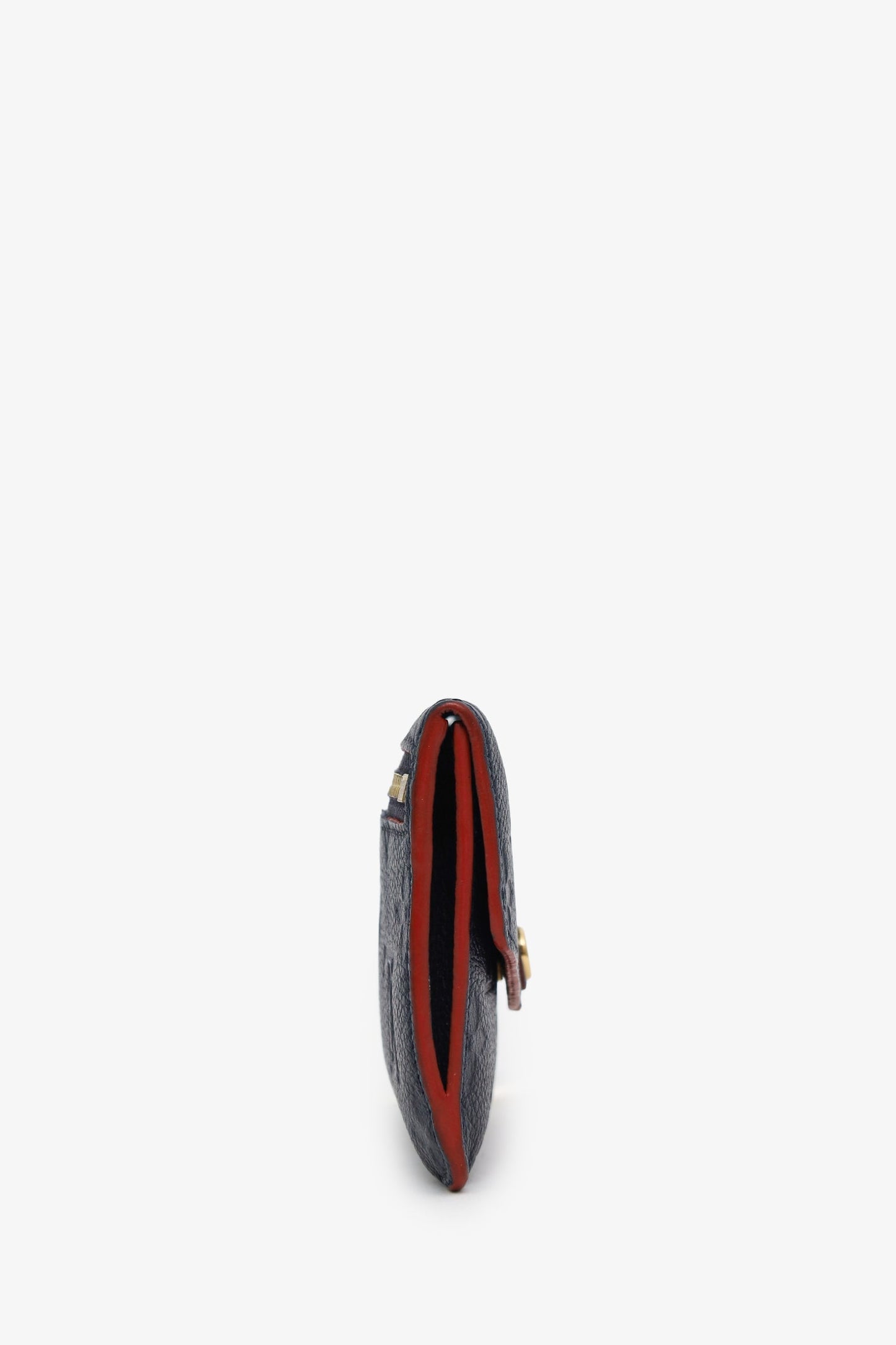 Louis Vuitton 2018 Navy Monogram Empreinte Key Pouch