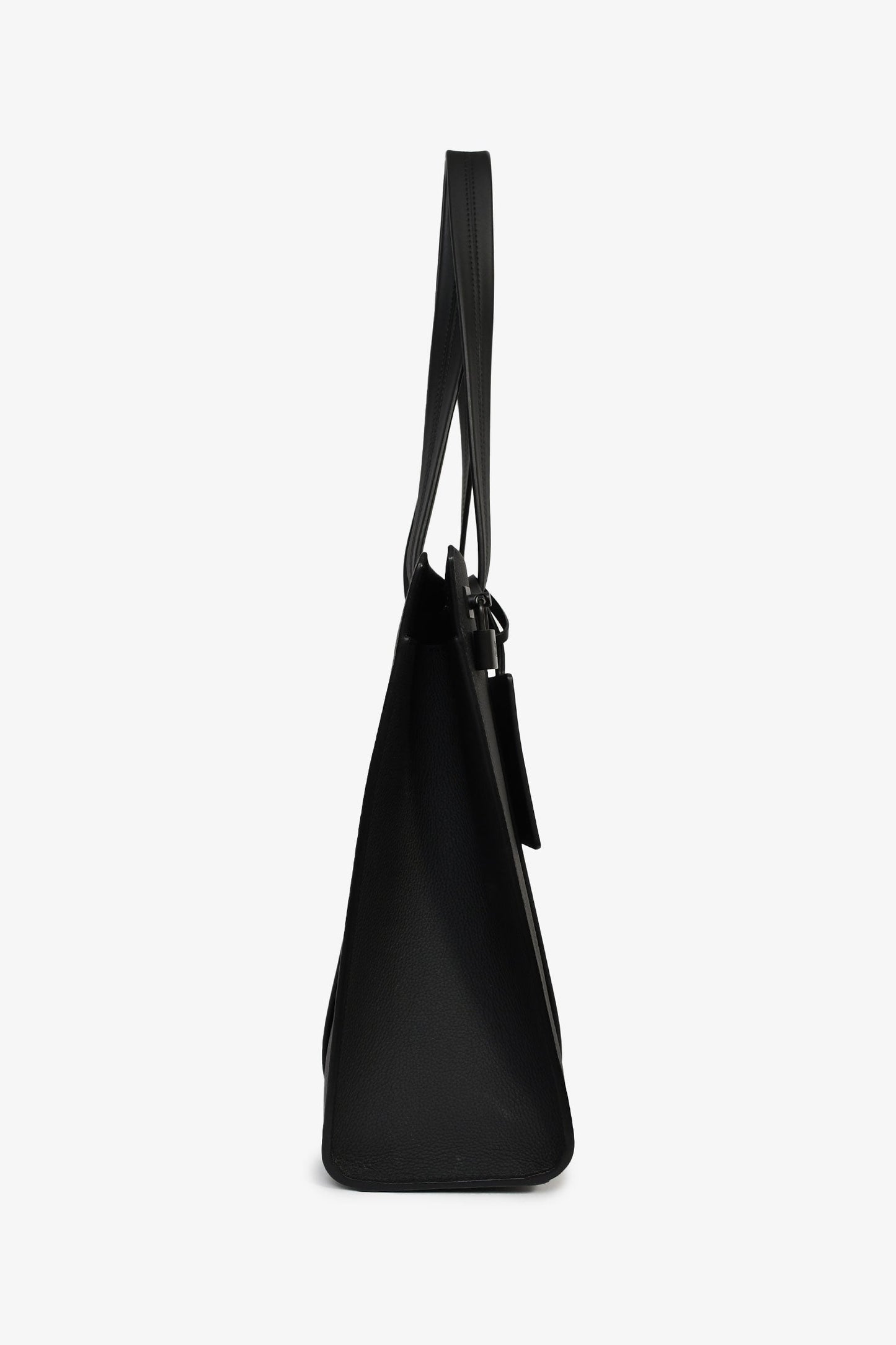 Louis Vuitton 2021 Black Leather 'Aerogram Takeoff' Tote