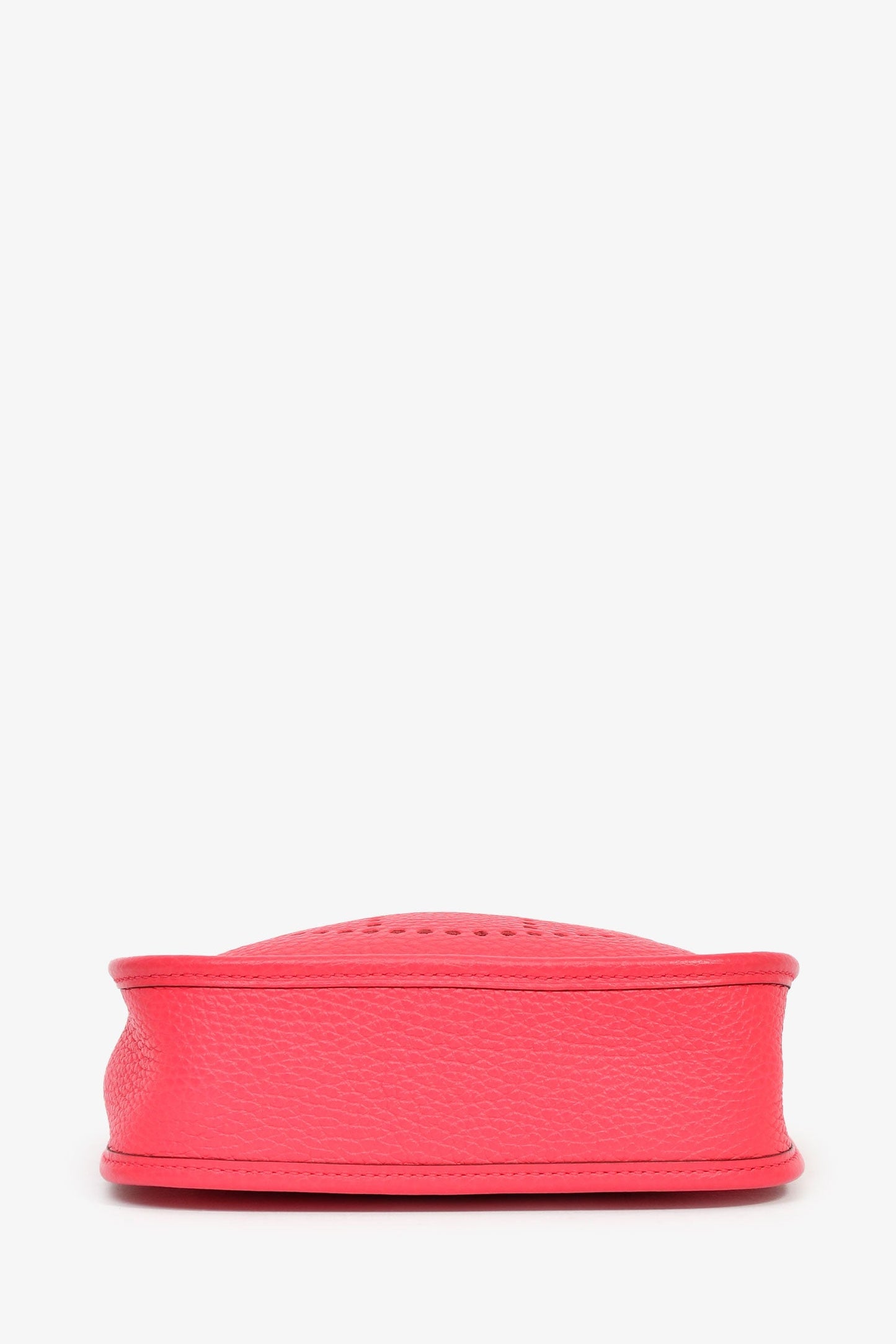Hermès 2020 Pink Clemence Leather TPM Crossbody