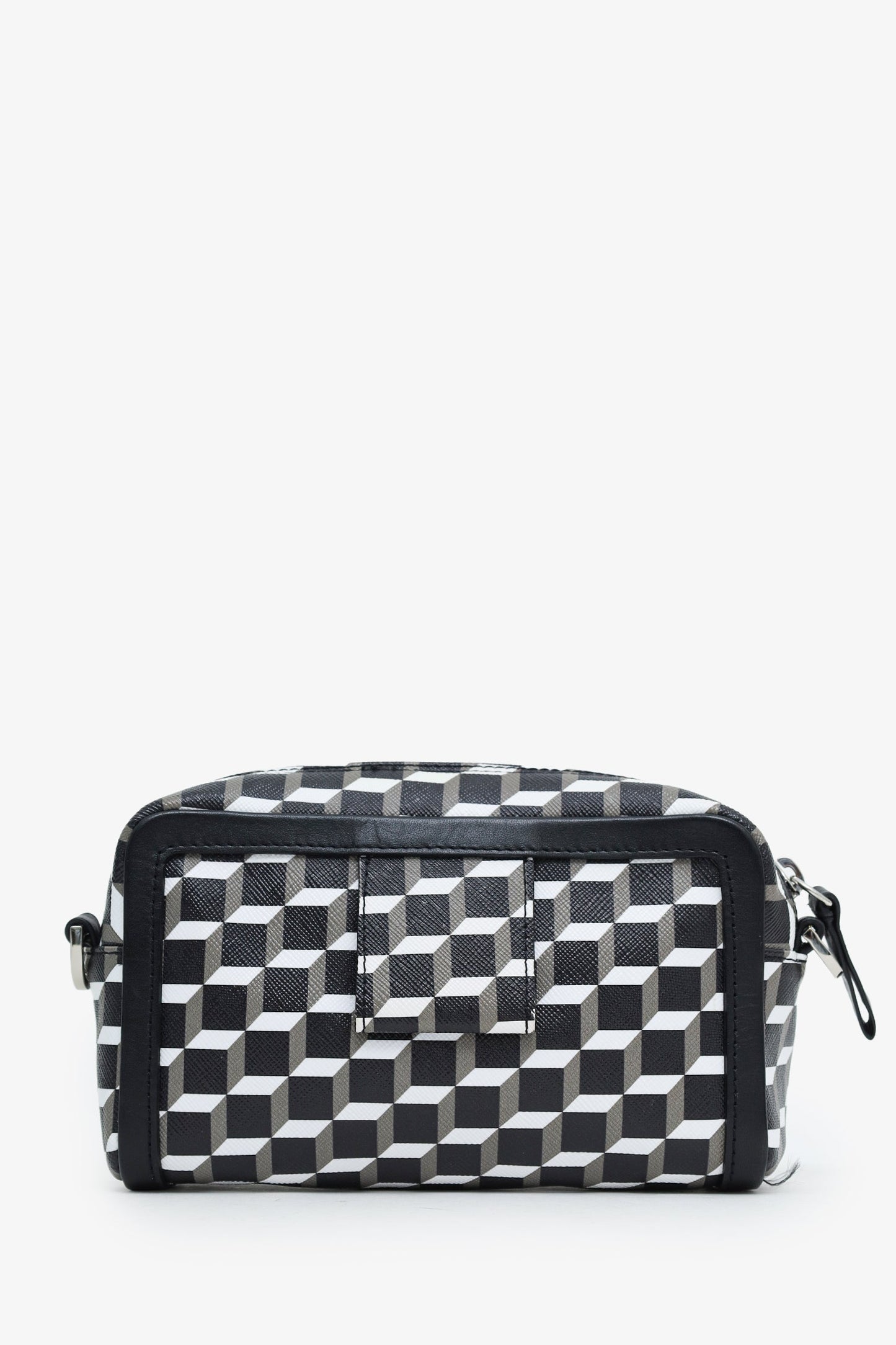 Pierre Hardy Black Maxi Cube Box Messenger Bag