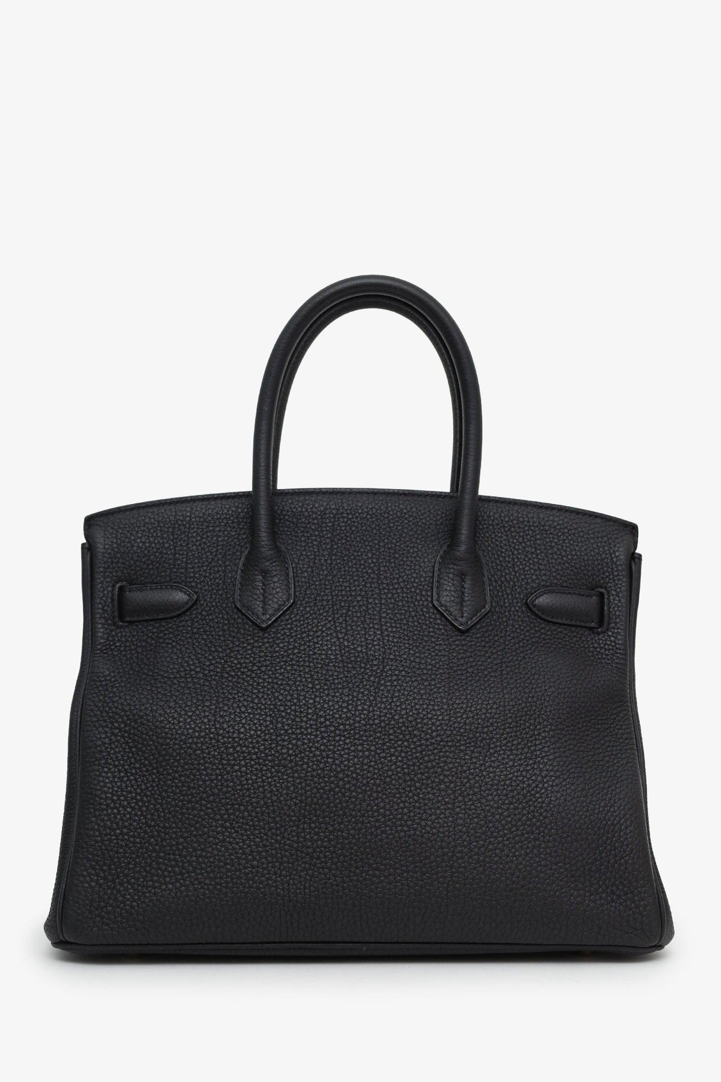 Hermès 2015 Black Togo Leather Birkin 30