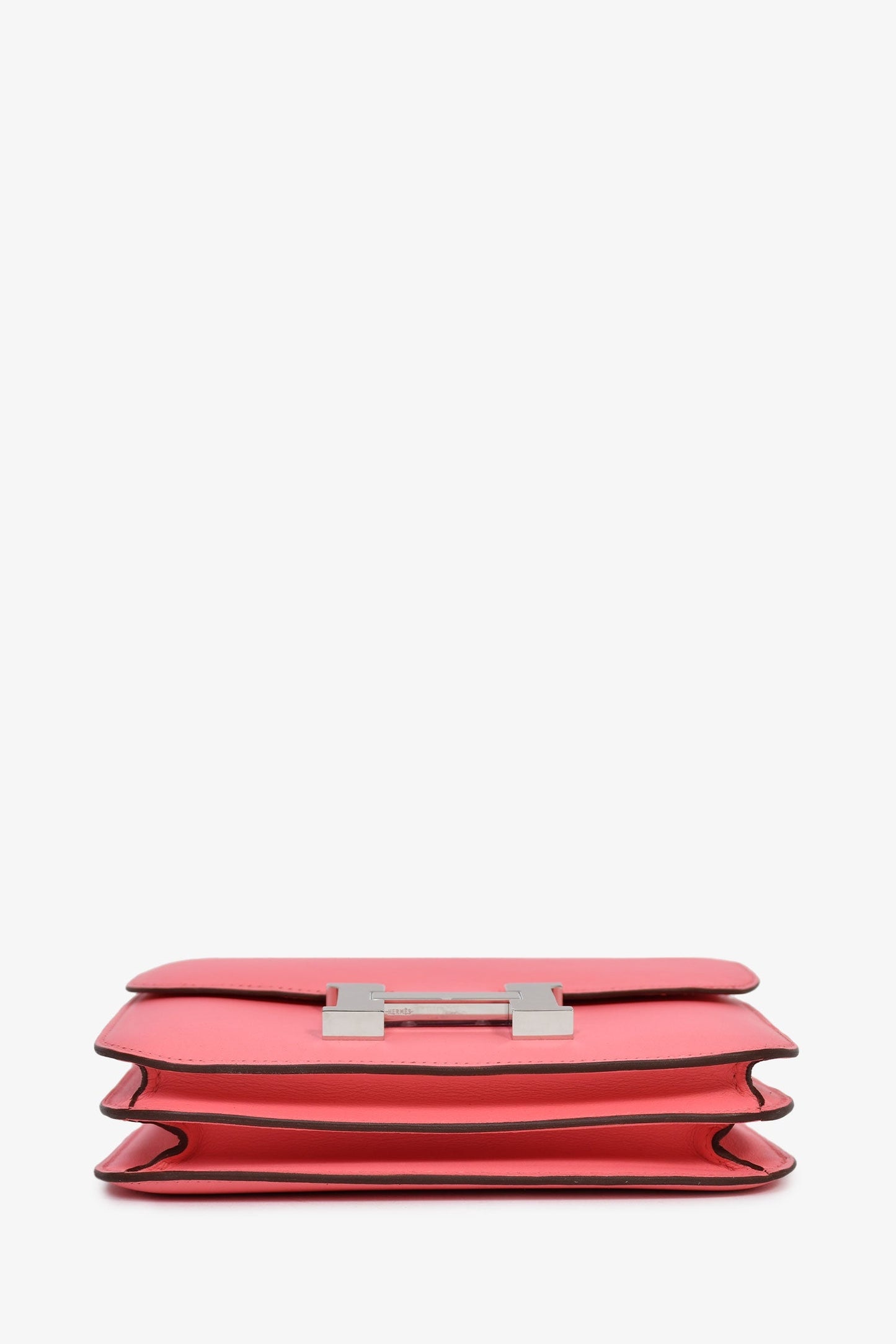 Hermès 2018 Rose Lipstick Evercolor Leather Constance 18