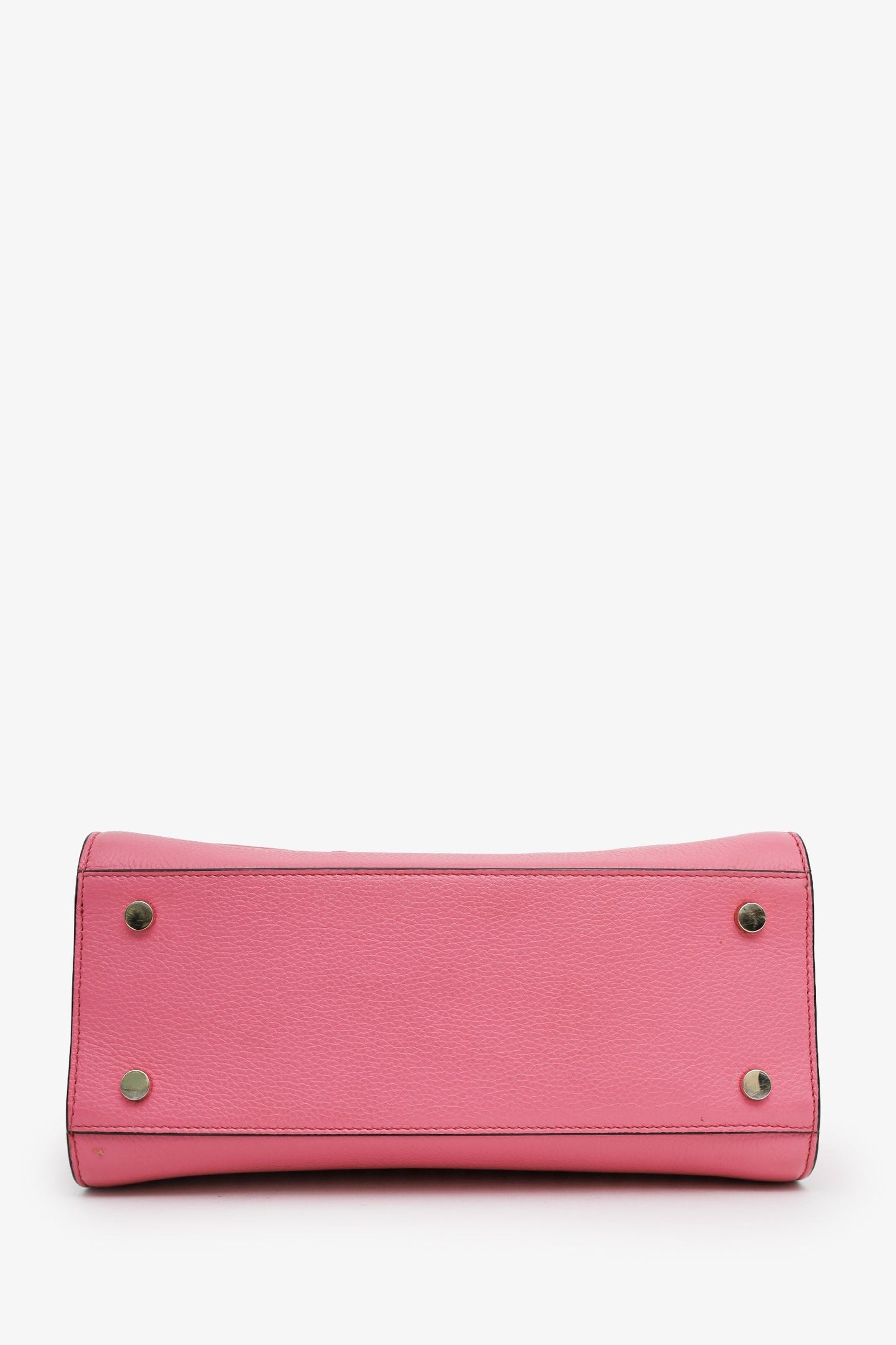 Jimmy Choo Pink Cheri Leather Book Tote