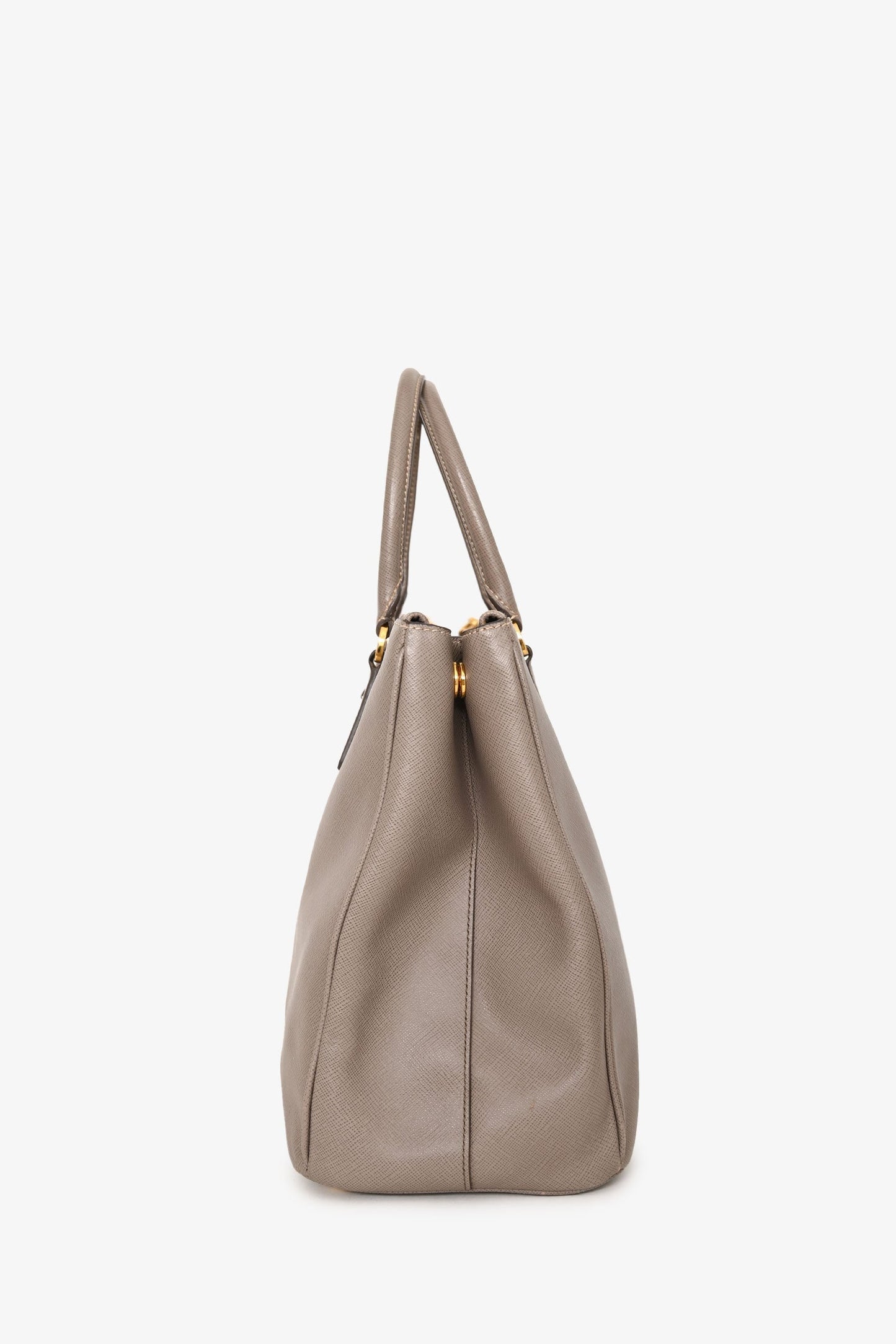 Prada Beige Saffiano Leather Large Galleria Tote
