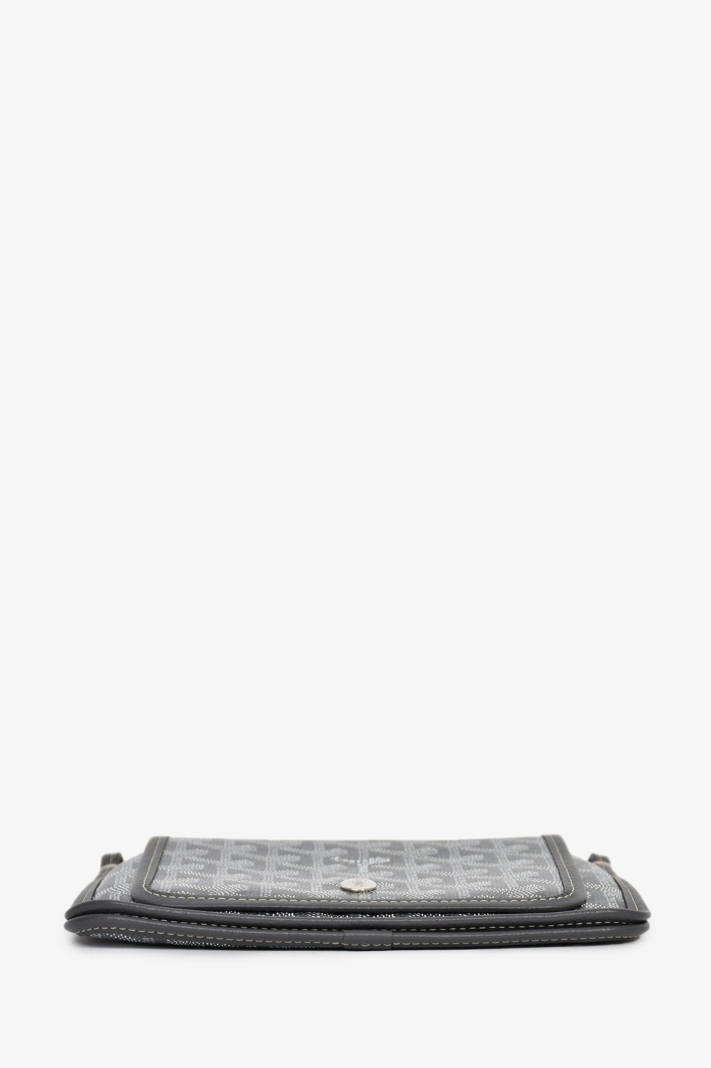 Goyard 2024 Grey Goyardine Plumet Crossbody Bag