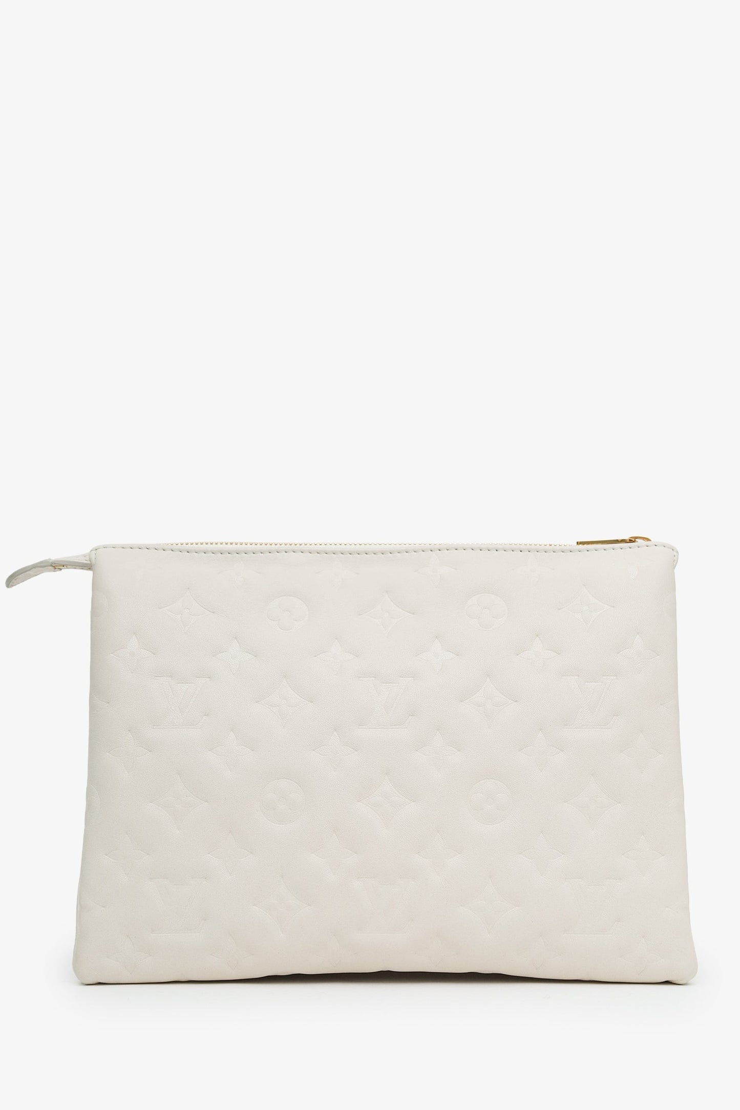 Louis Vuitton Cream Empreinte Coussin PM Shoulder Bag