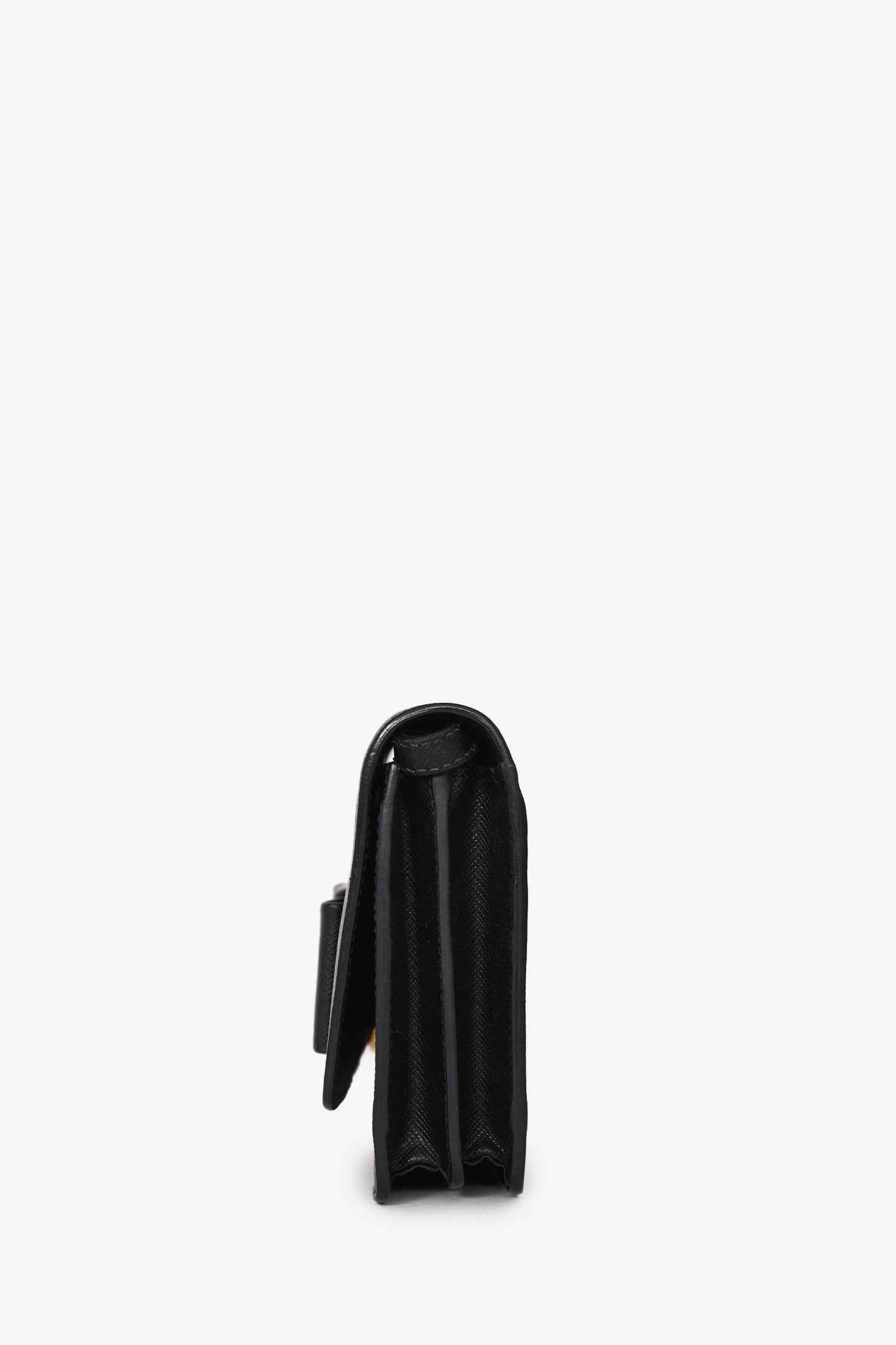 Prada Black Saffiano Bow Crossbody