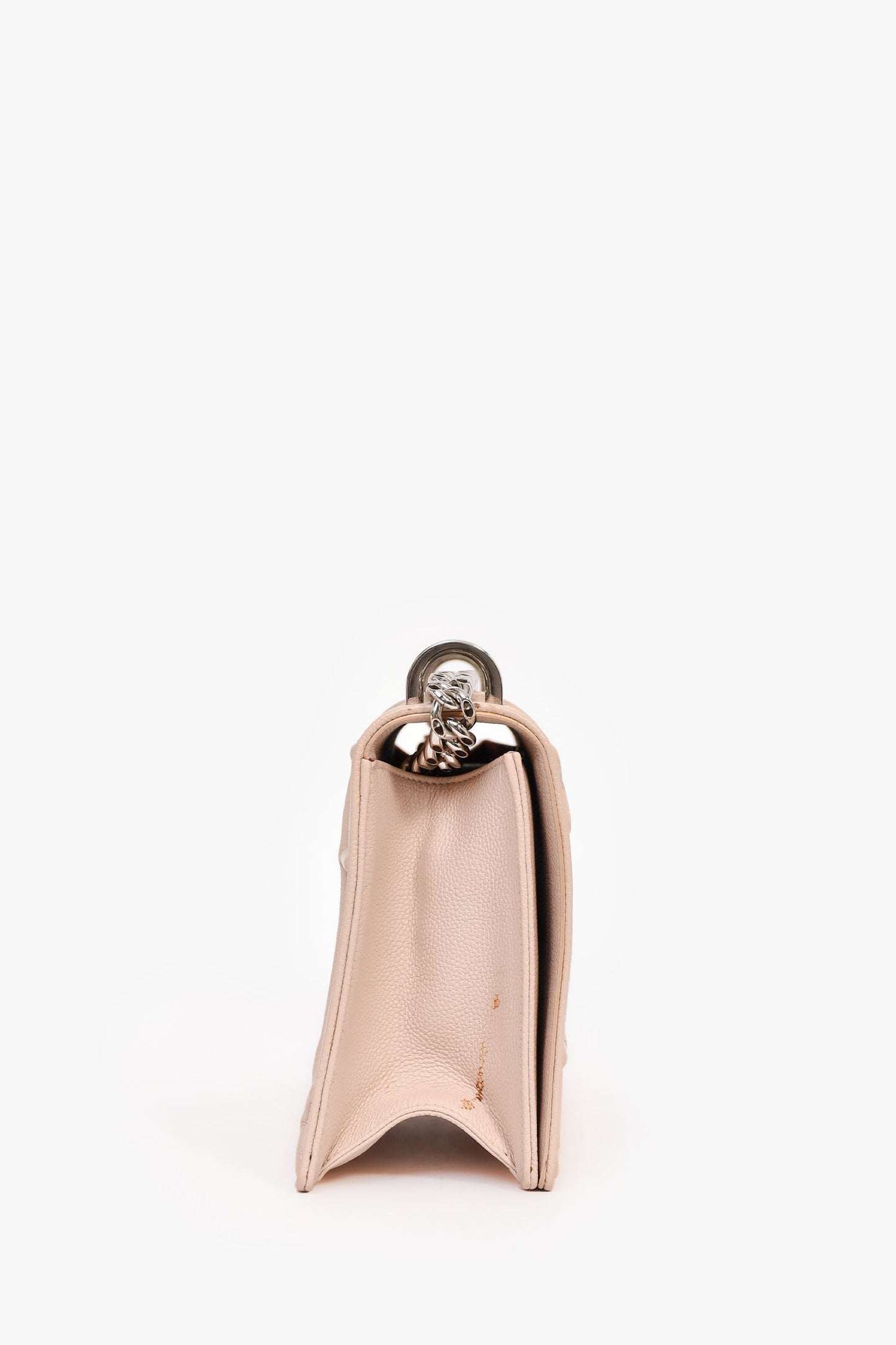 Christian Dior 2015 Pink Leather 'Diorama' Flap Bag
