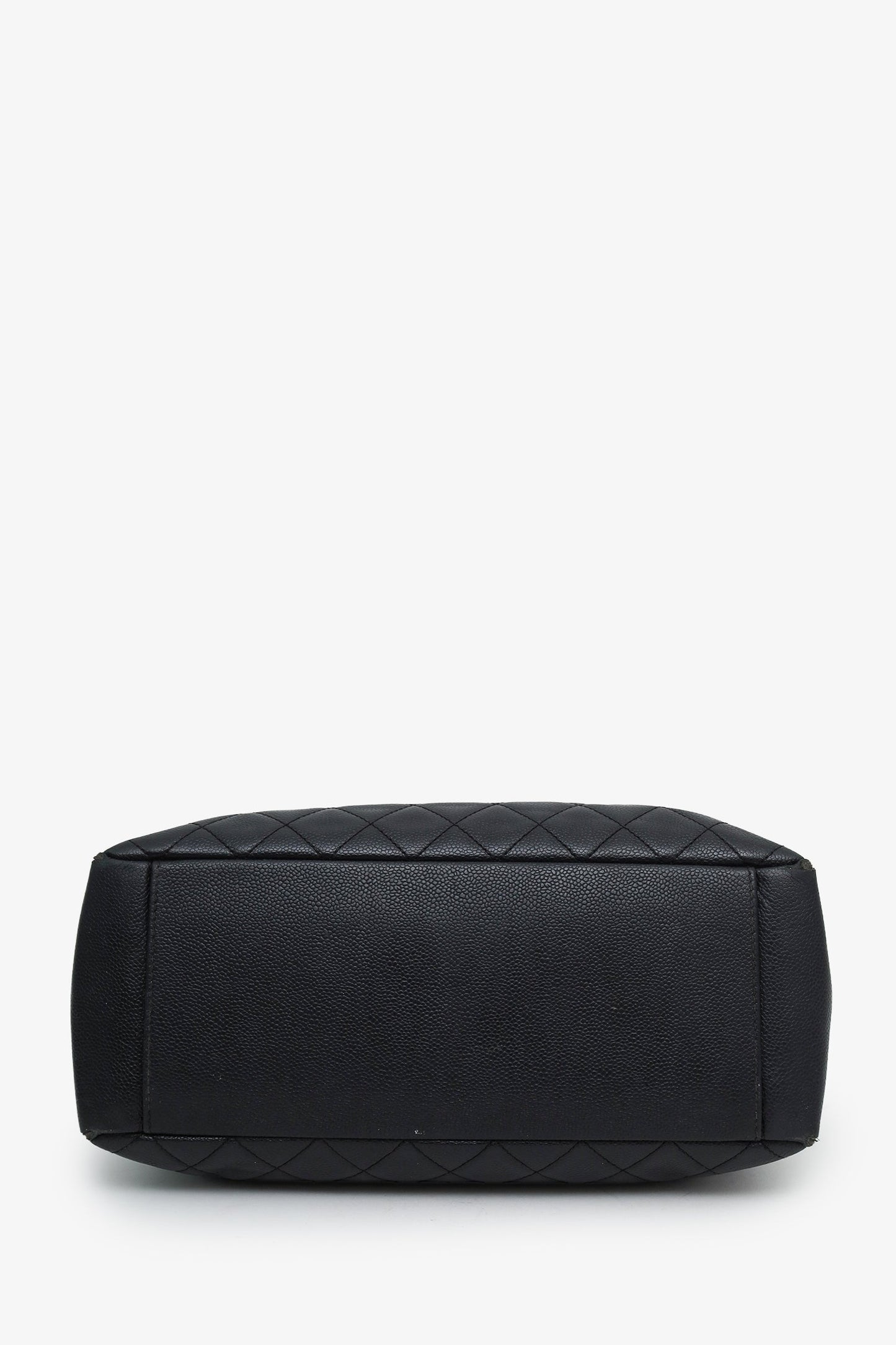 Chanel™ 2012 Black Caviar Leather Grand Shopping Tote