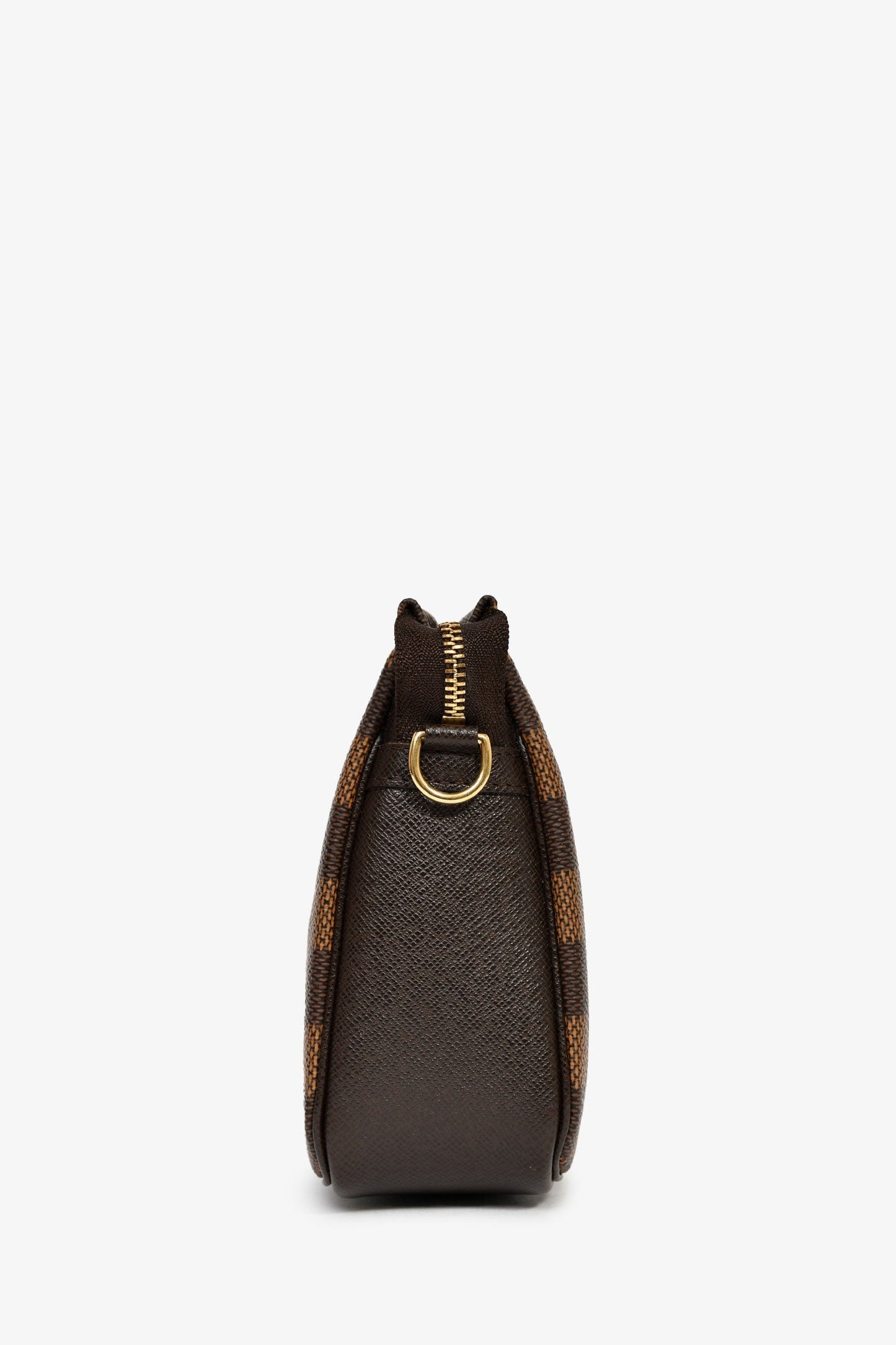Louis Vuitton 1999 Damier Ebene Canvas Trousse Pochette Crossbody