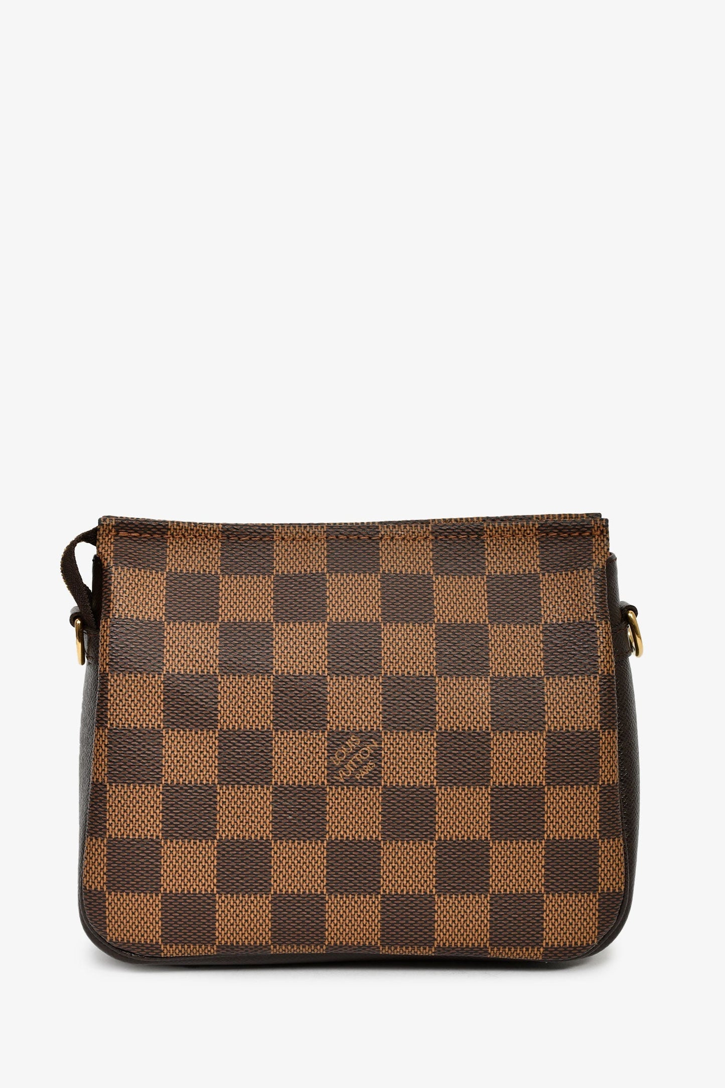 Louis Vuitton 1999 Damier Ebene Canvas Trousse Pochette Crossbody