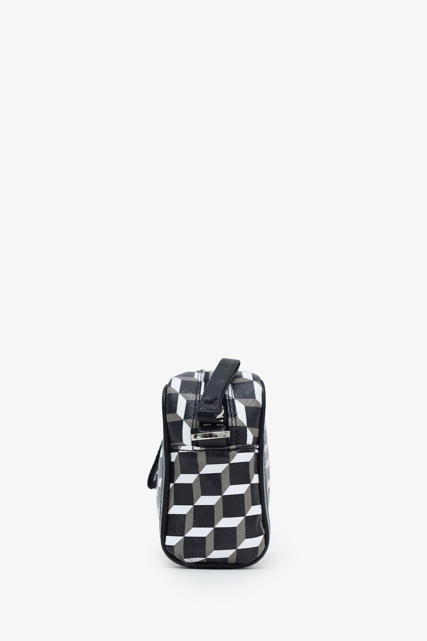 Pierre Hardy Black Maxi Cube Box Messenger Bag
