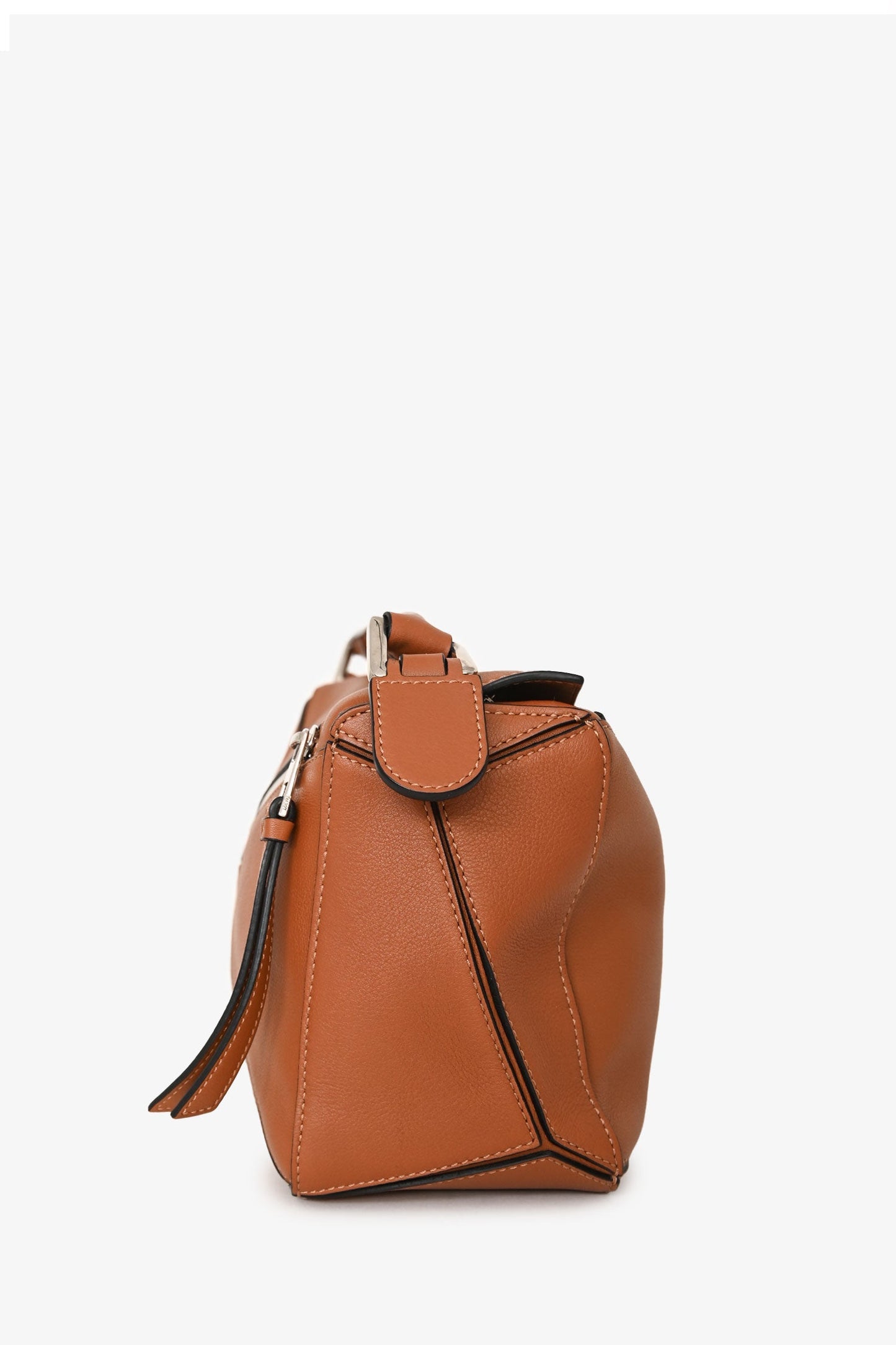 Loewe Tan Leather Small Puzzle Edge Crossbody Bag