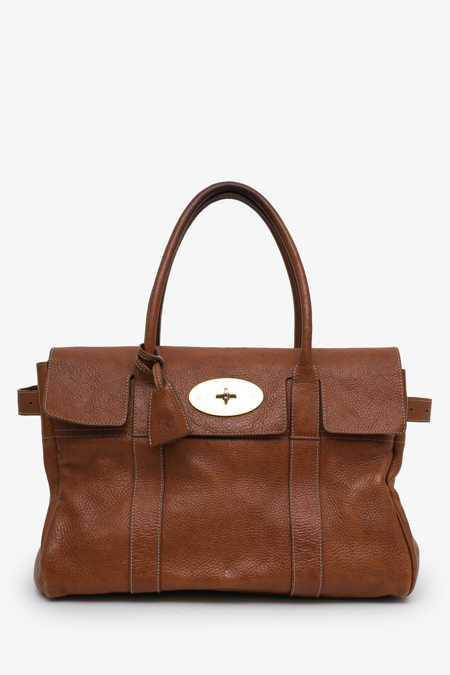 Mulberry Brown Leather Shoulder Bag