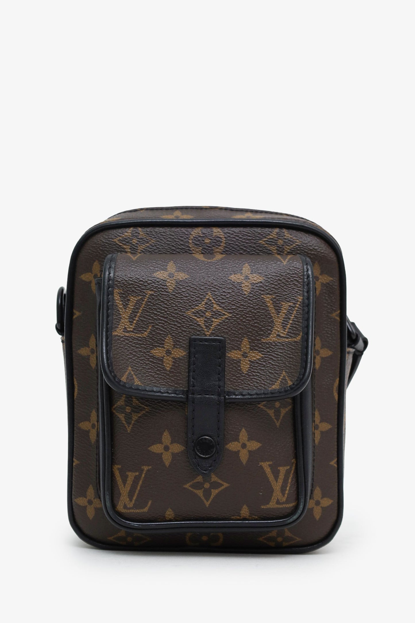 Louis Vuitton Monogram Christopher Wearable Crossbody Wallet Bag