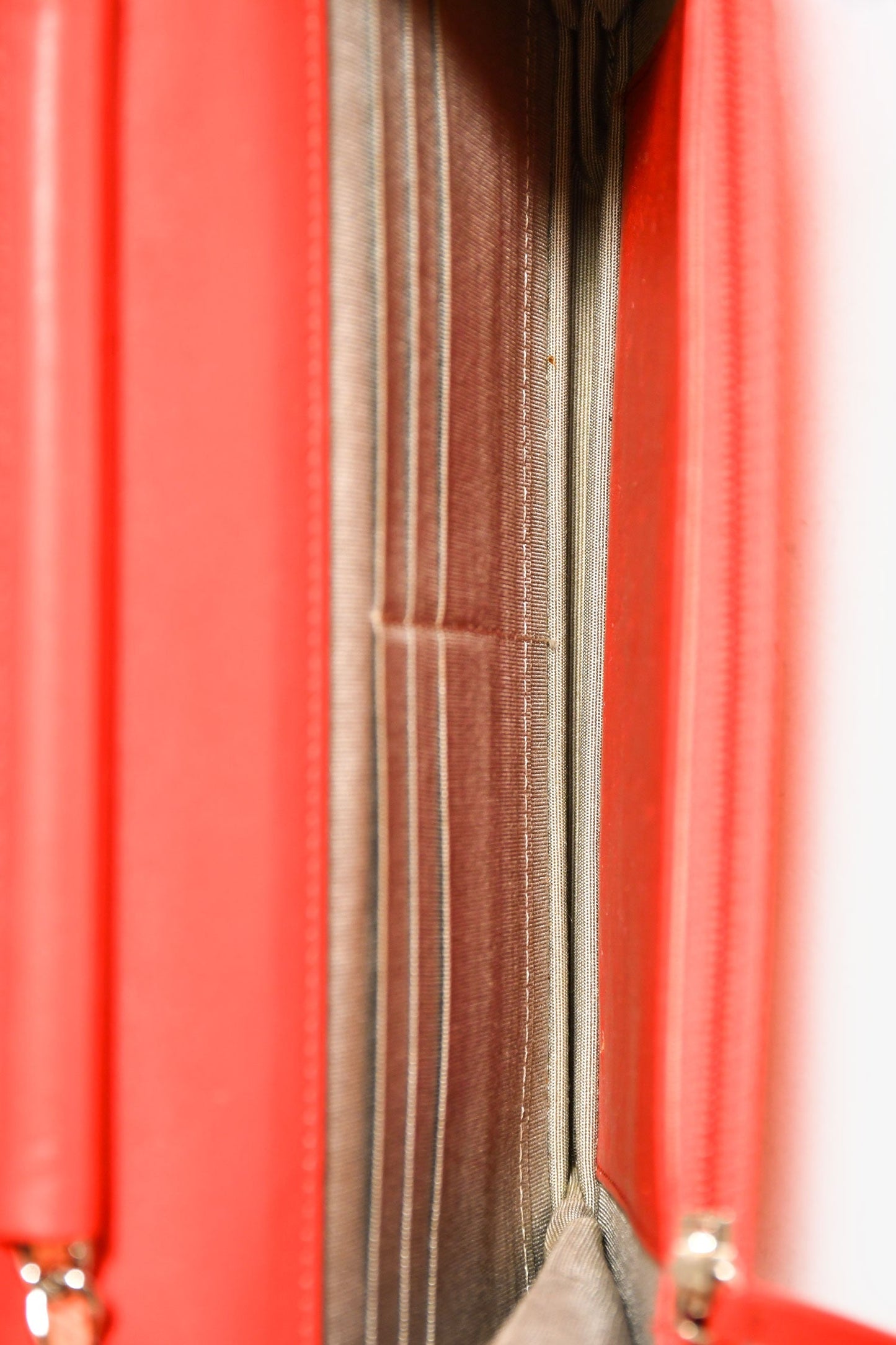 Chanel™ 2012-13 Coral Caviar Timeless Wallet On Chain