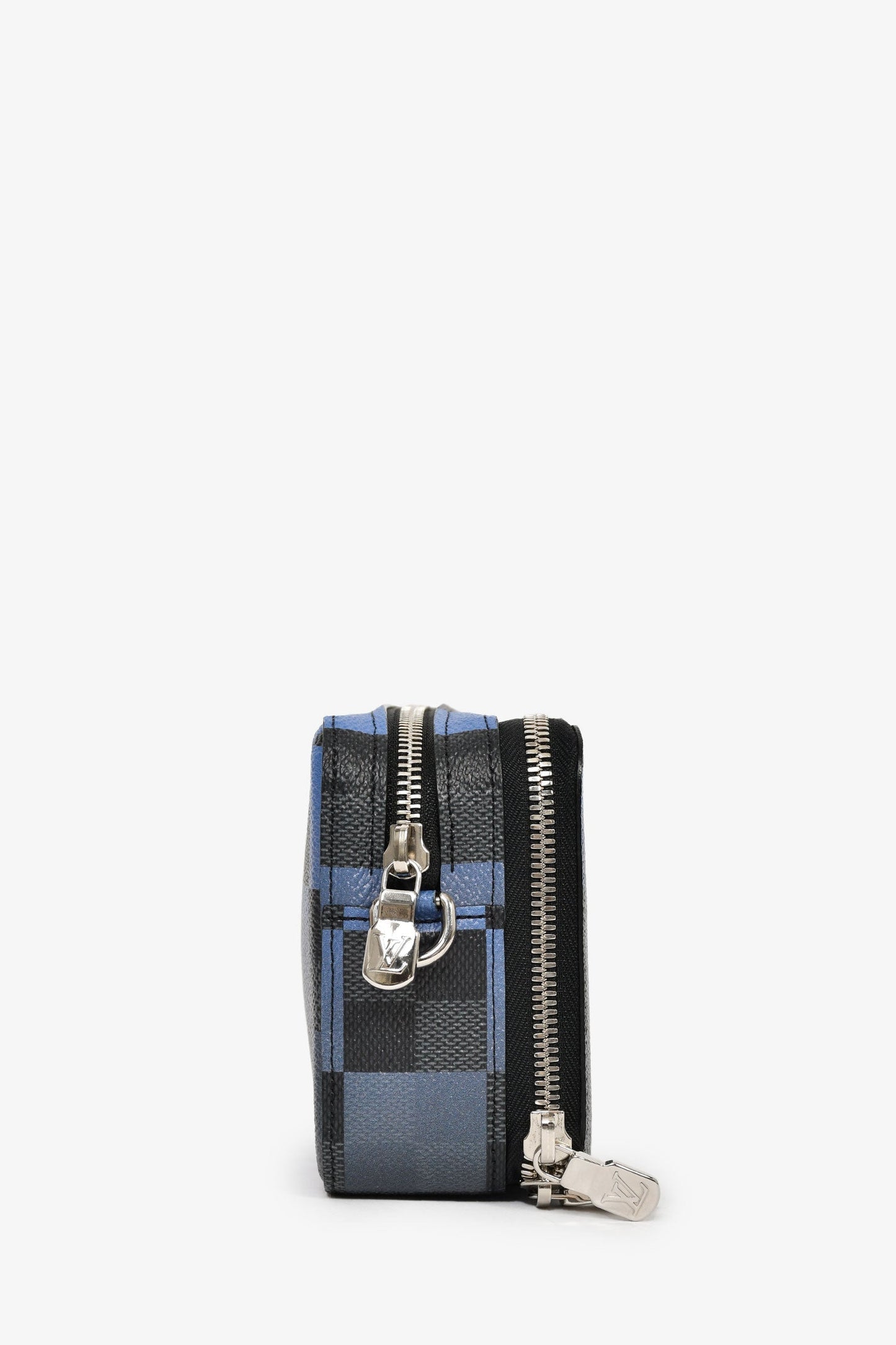 Louis Vuitton Blue Damier 'Alpha' Crossbody
