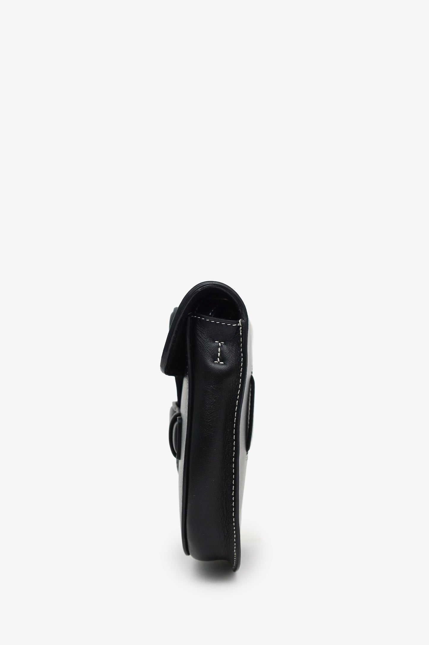 Celine Black Calfskin Mini Symmetrical Crossbody Bag