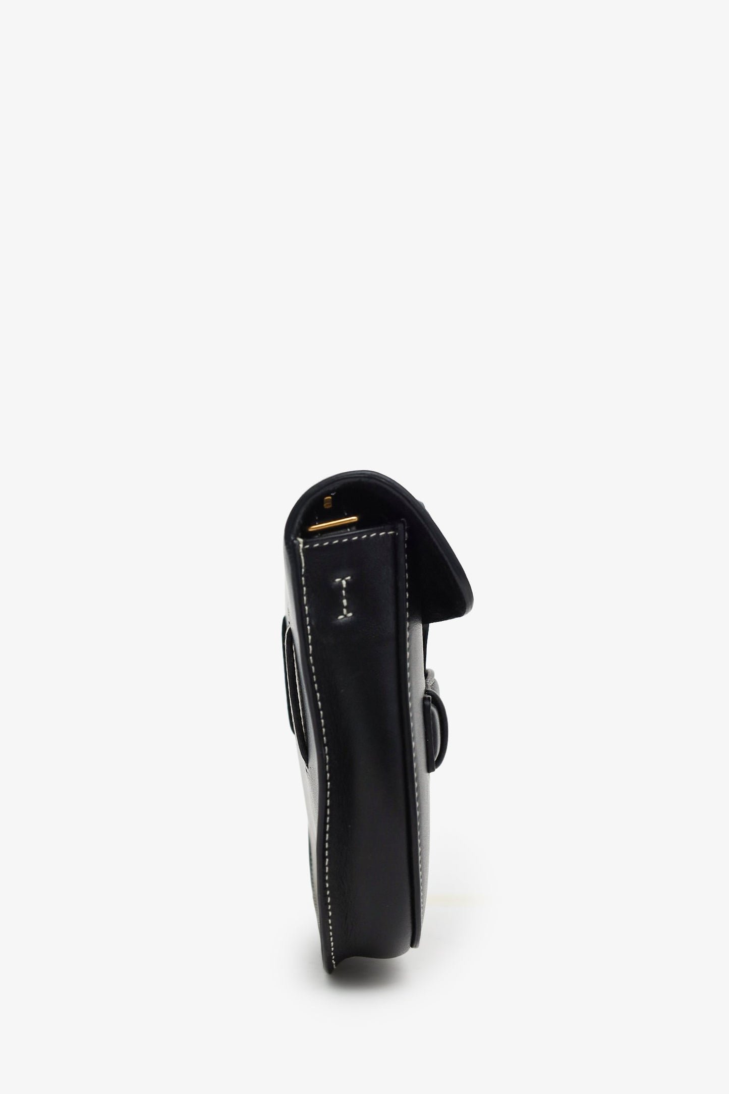 Celine Black Calfskin Mini Symmetrical Crossbody Bag