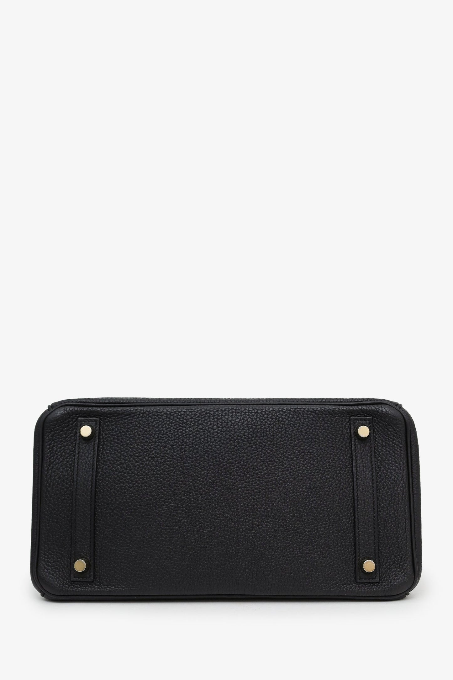 Hermès 2015 Black Togo Leather Birkin 30