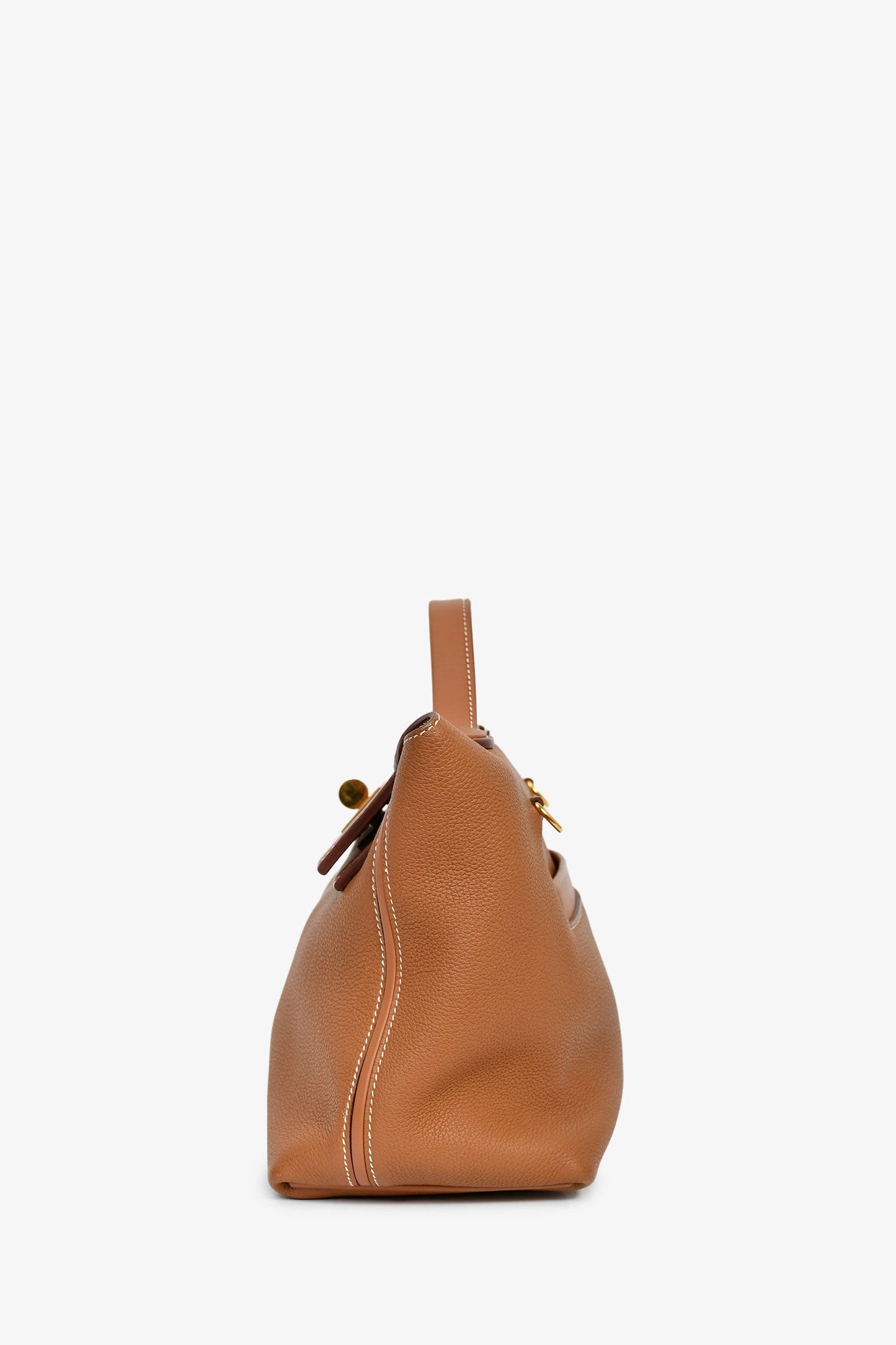 Hermès 2025 Gold Togo Leather 24/24 29 Top Handle
