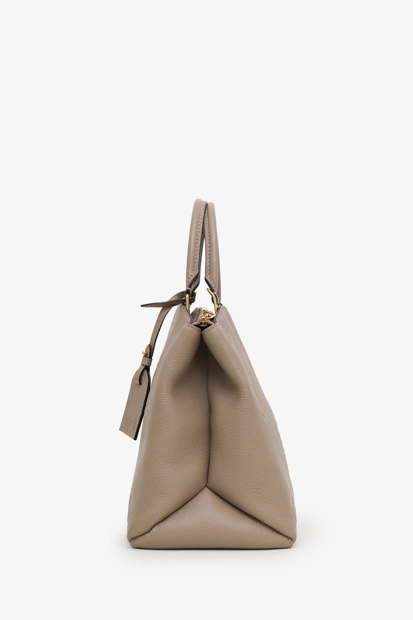 Louis Vuitton Taupe Monogram Empreinte Leather Grand Palais Top Handle Bag