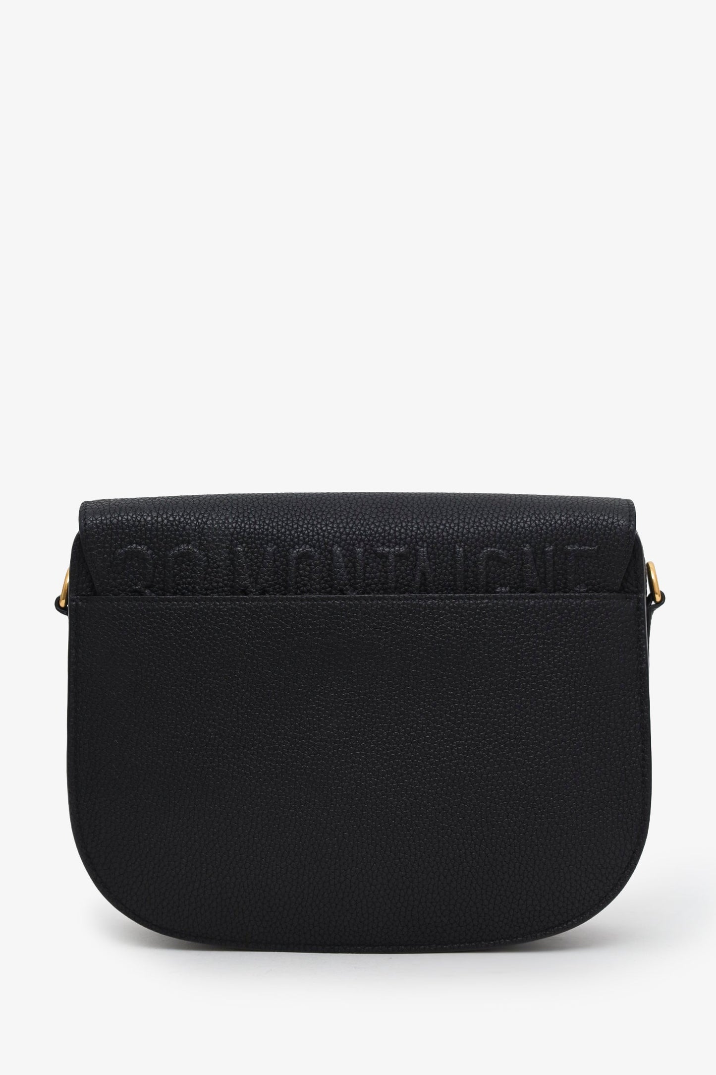 Christian Dior 2024 Black Leather Medium Bobby Oblique Canvas Strap Crossbody Bag