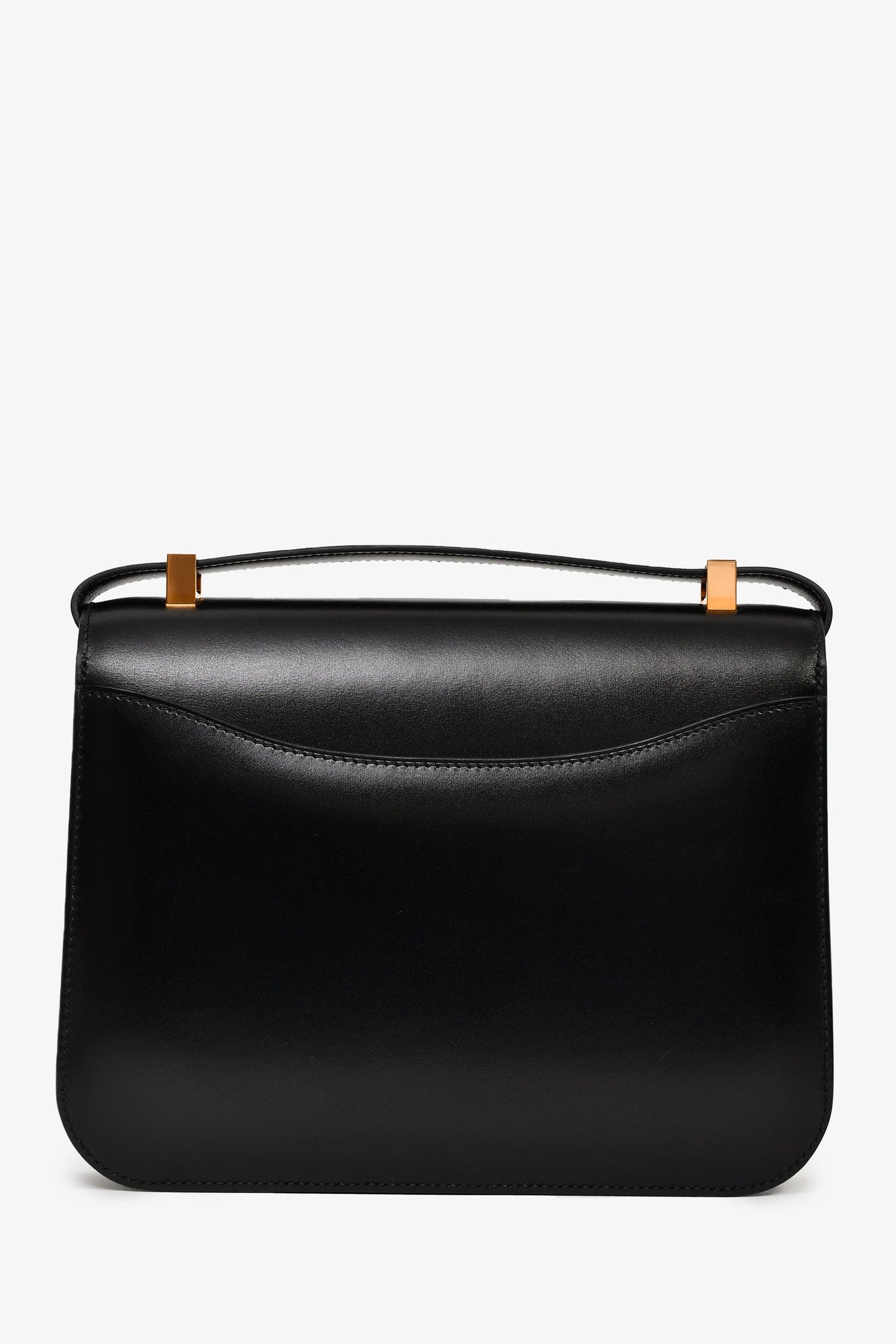 Hermès 2022 Black Box Leather Constance 24