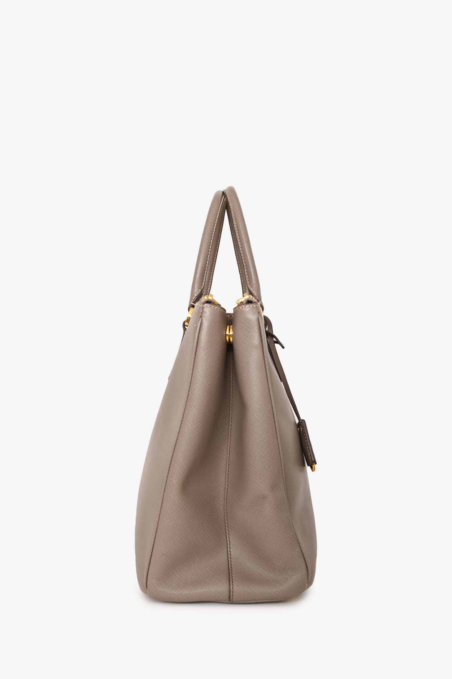 Prada Beige Saffiano Leather Large Galleria Tote