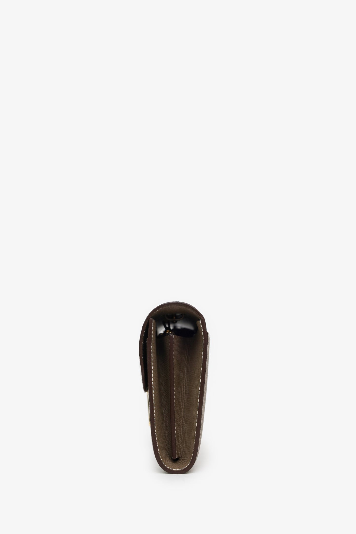 Hermès 2023 Etoupe Epsom Leather Constance to Go