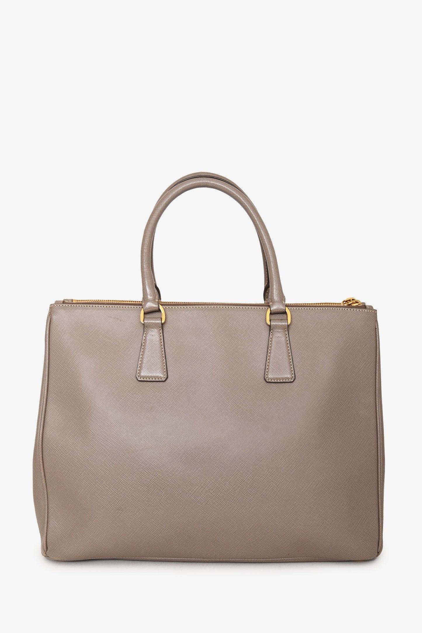 Prada Beige Saffiano Leather Large Galleria Tote