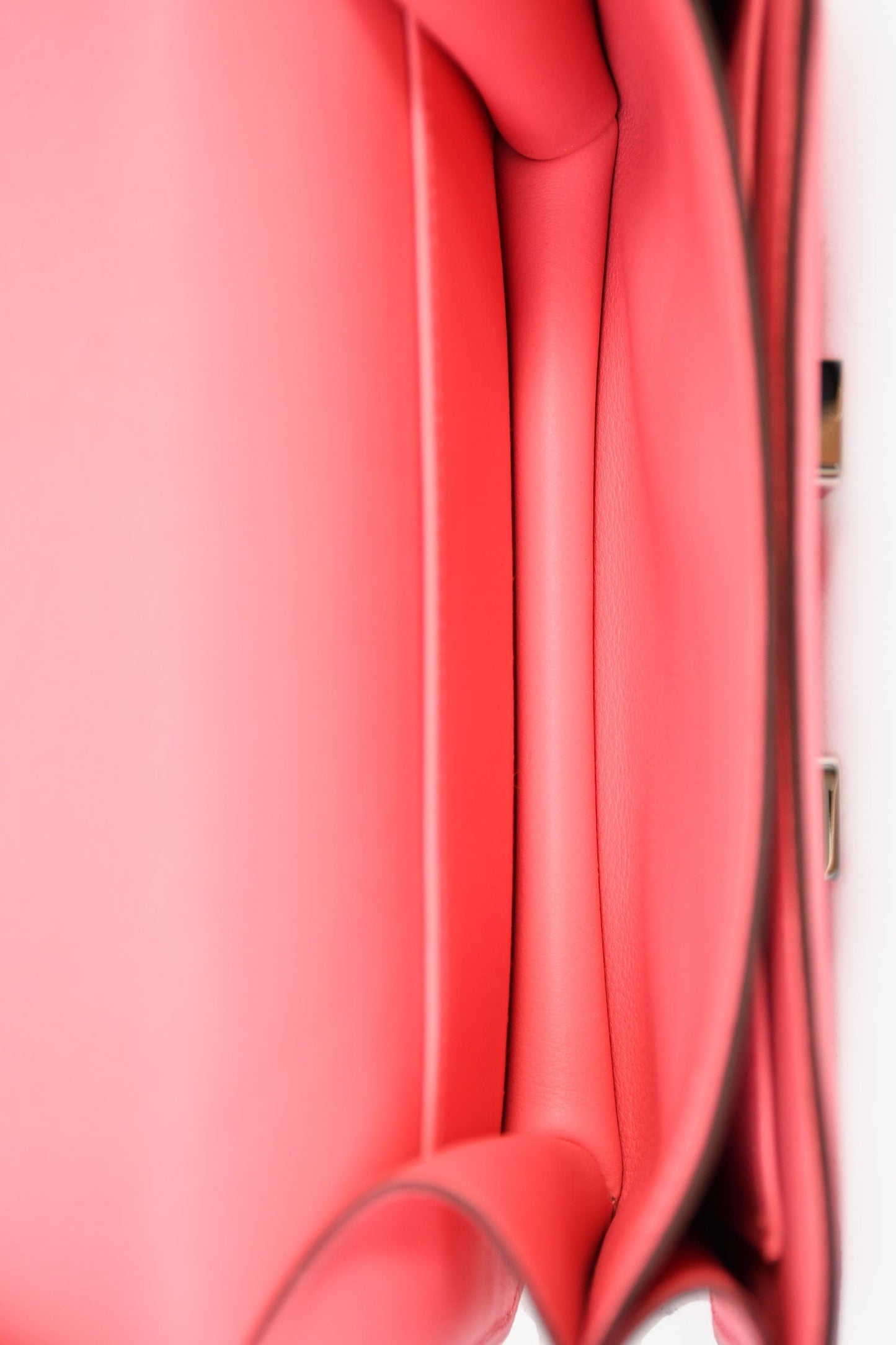Hermès 2018 Rose Lipstick Evercolor Leather Constance 18