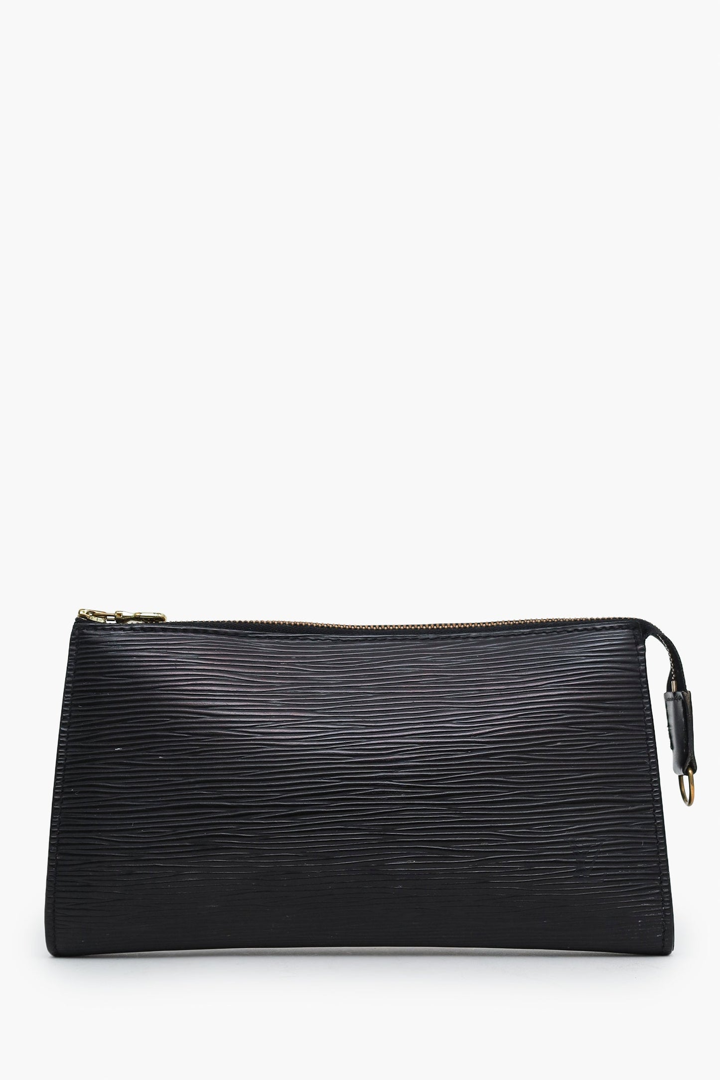 Louis Vuitton Black Epi Leather Pochette With Strap