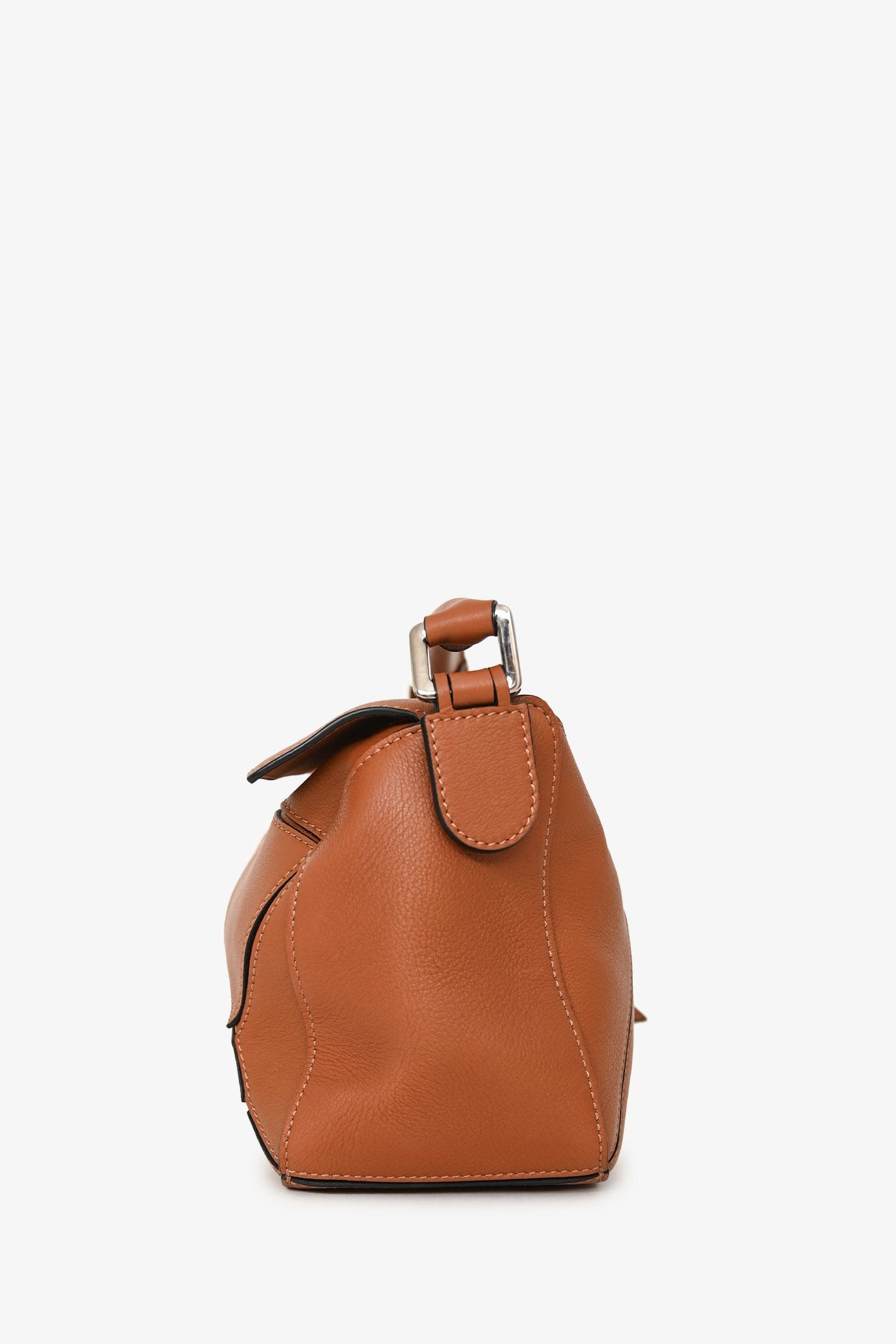 Loewe Tan Leather Small Puzzle Edge Crossbody Bag