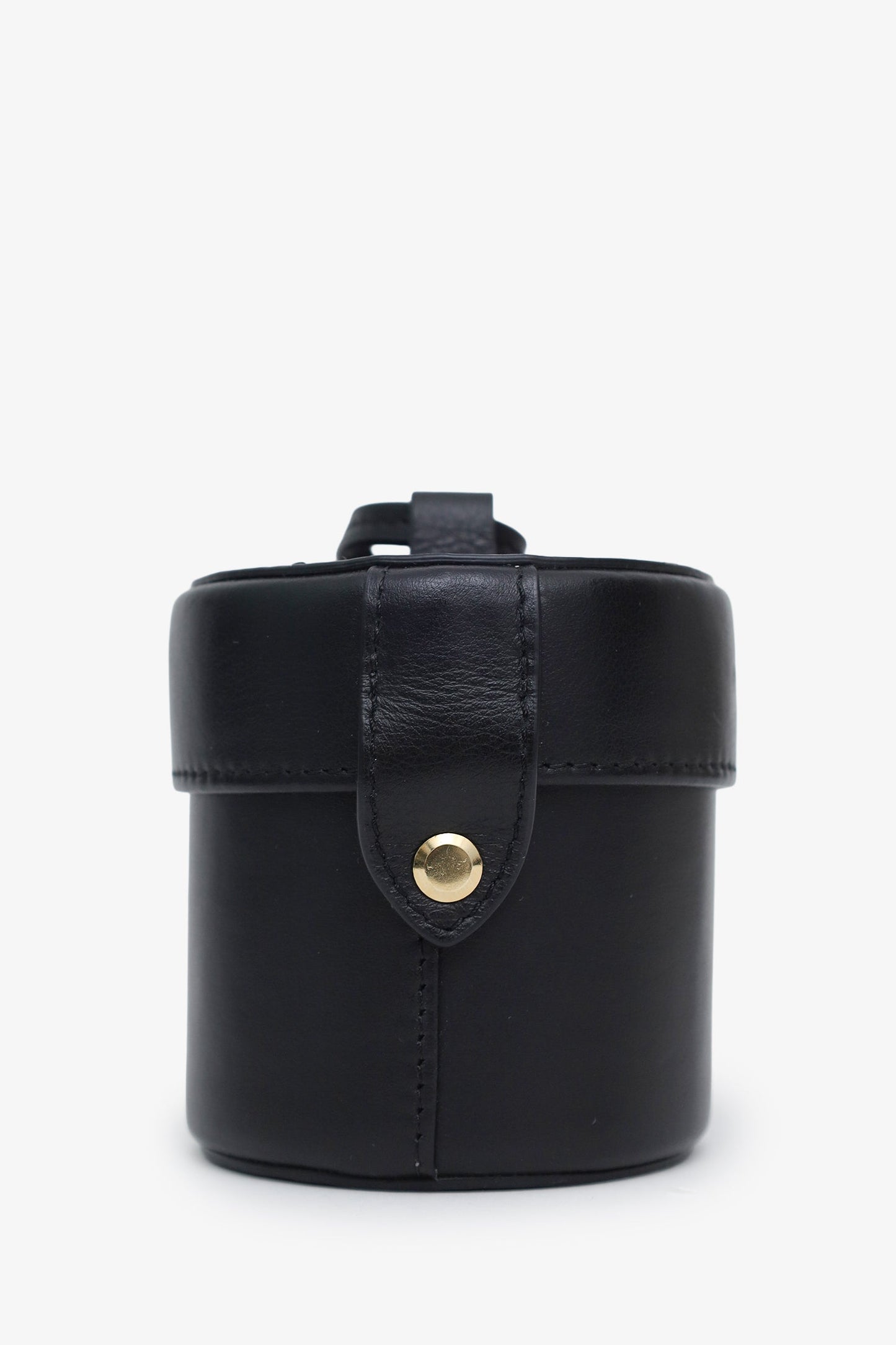 Jacquemus Black Leather Le Vanity Mini Bag