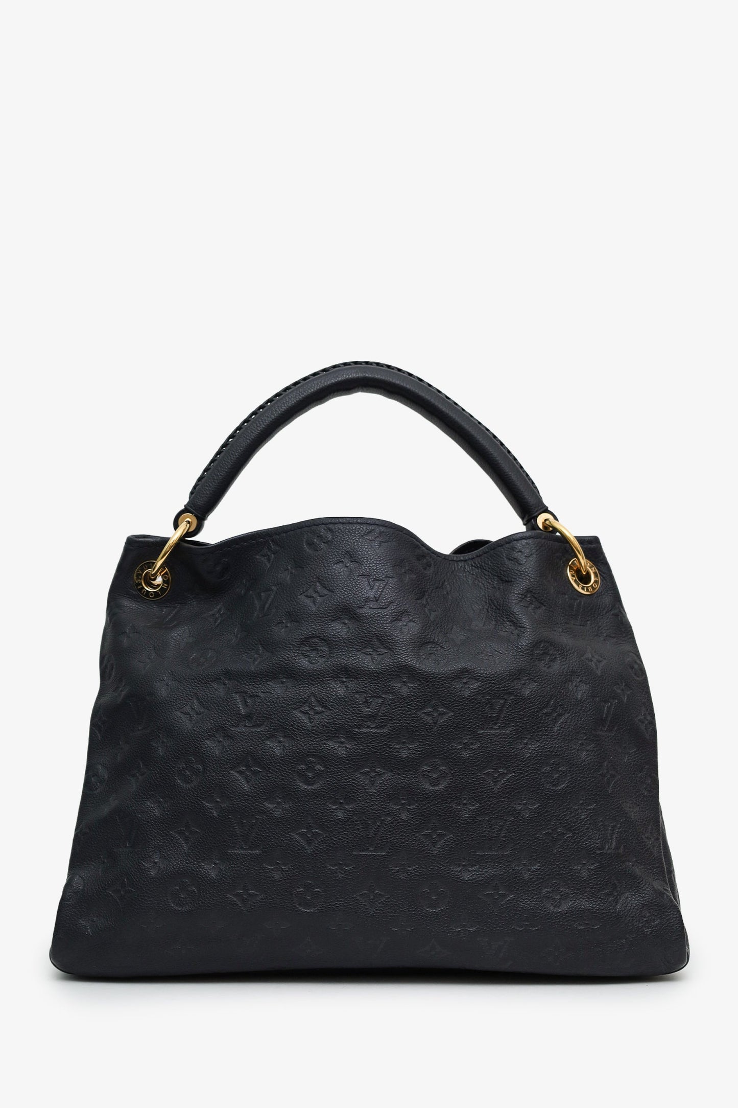 Louis Vuitton 2010 Black Monogram Empreinte Leather Artsy MM Bag