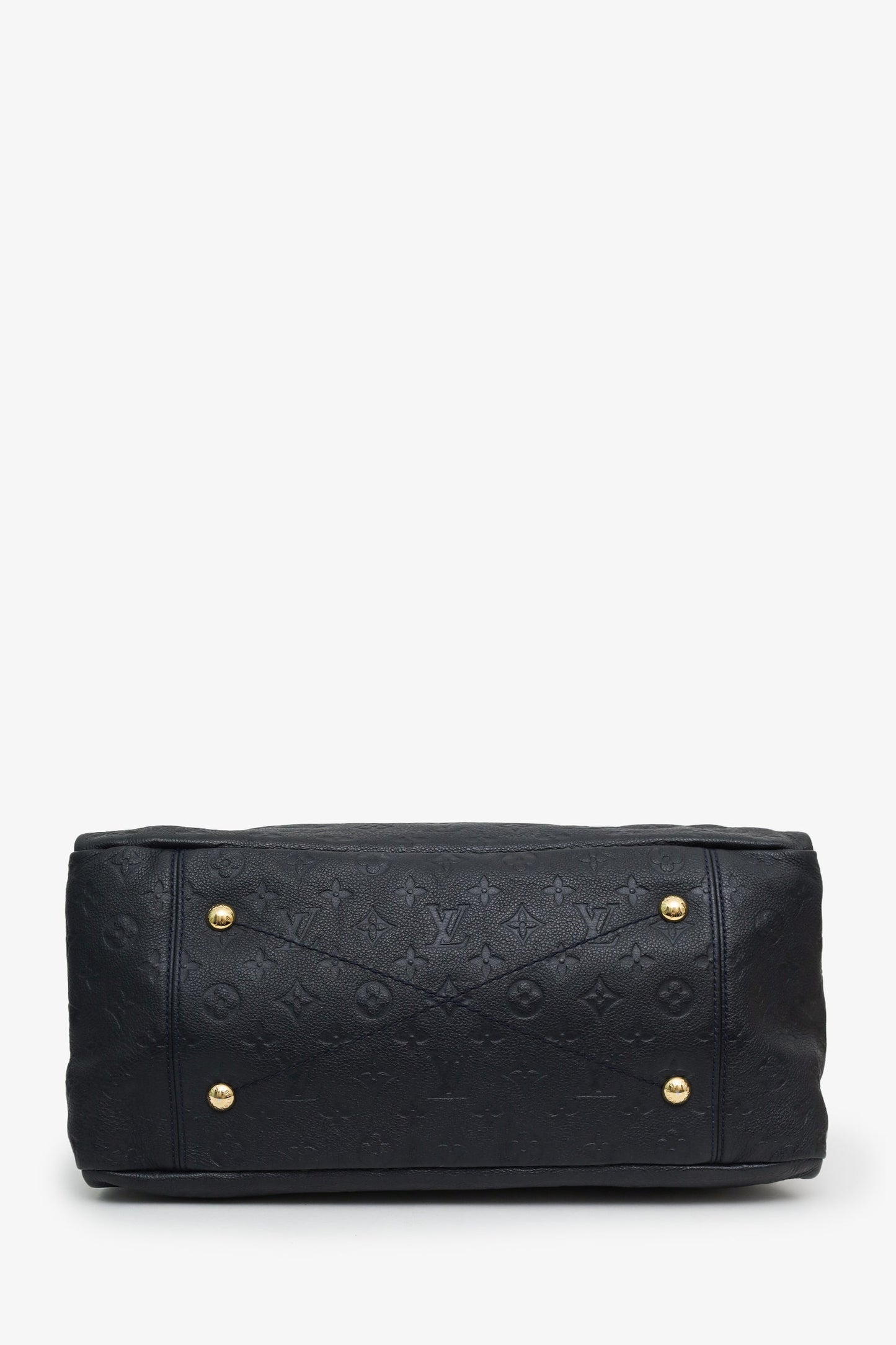 Louis Vuitton 2010 Black Monogram Empreinte Leather Artsy MM Bag
