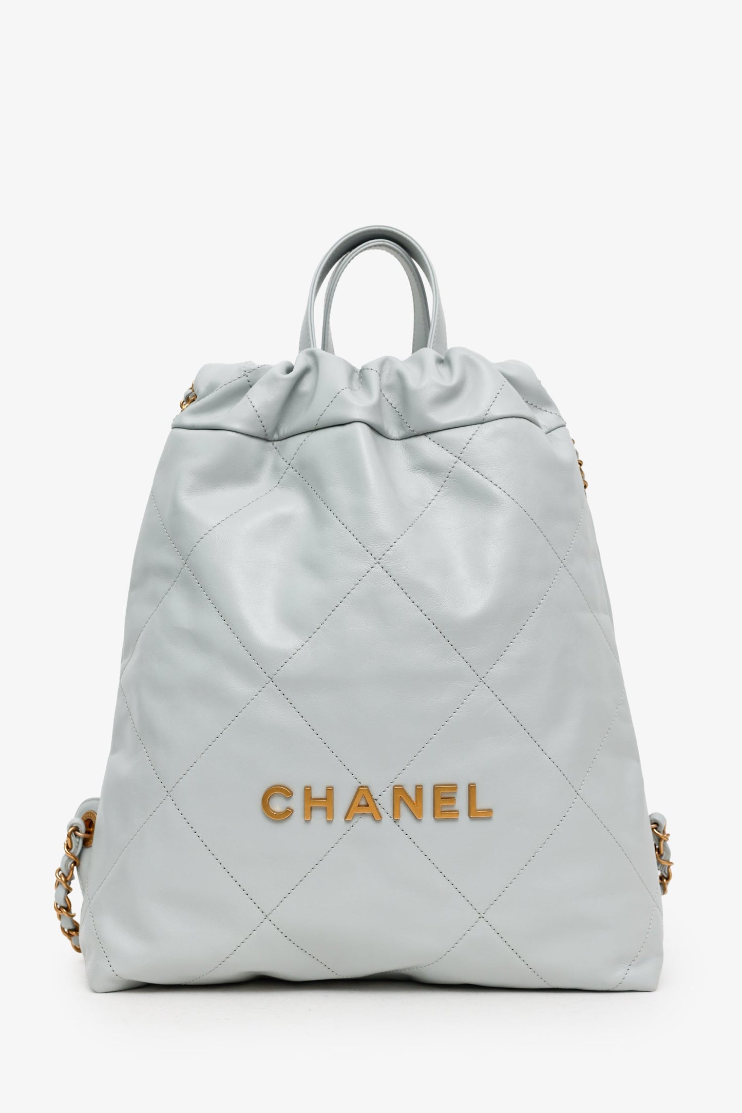 Chanel™ 2023 Blue Calfskin 'Chanel™ 22' Backpack