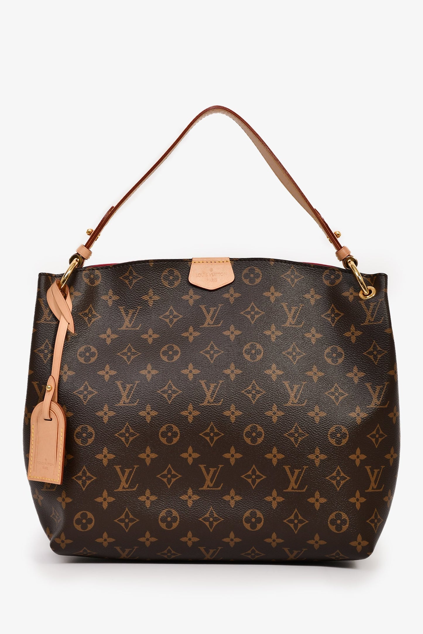 Louis Vuitton Monogram Leather Graceful PM Shoulder Bag