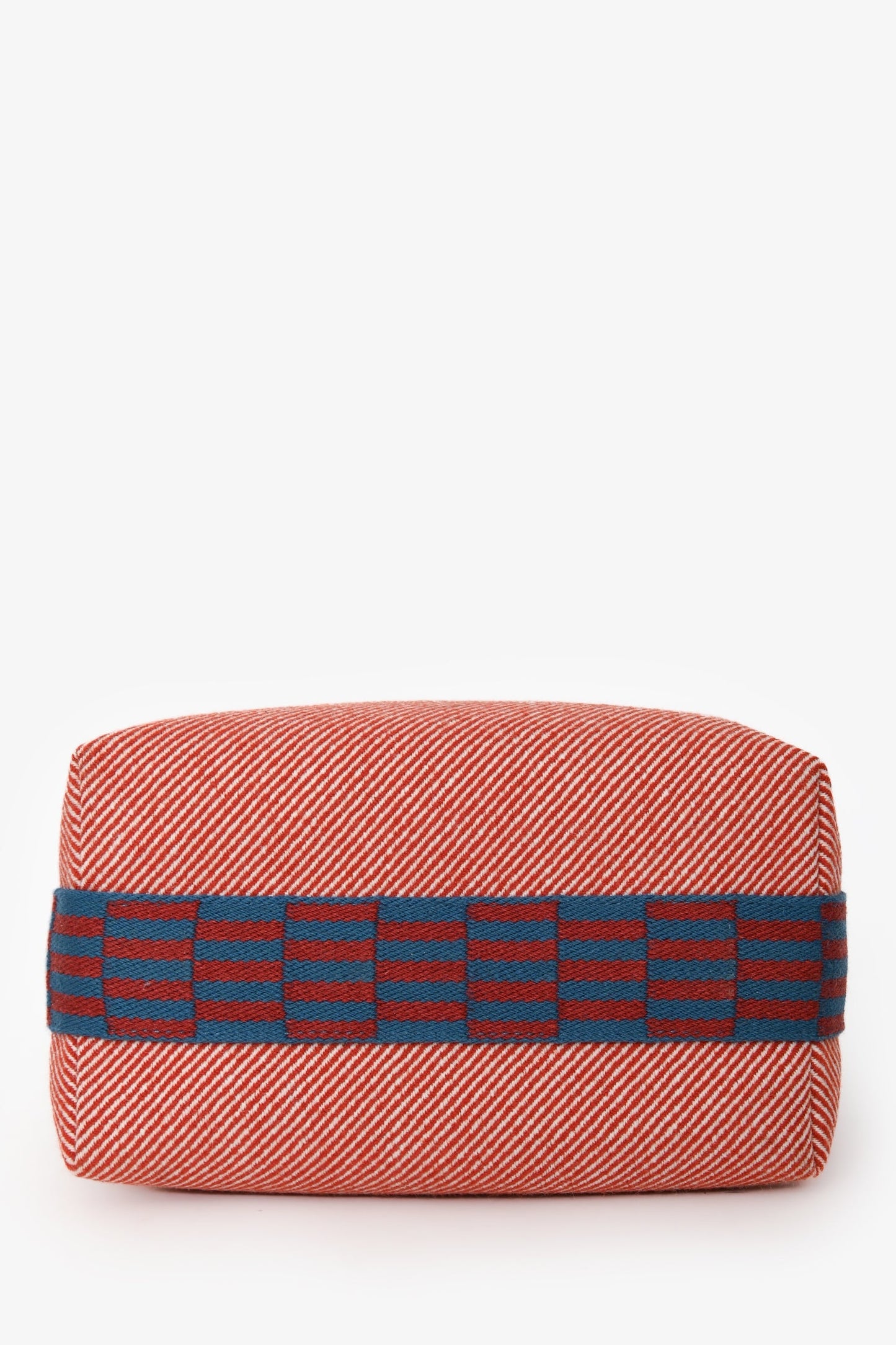 Hermès Red/White/Blue Wool Bride-A-Brac Case