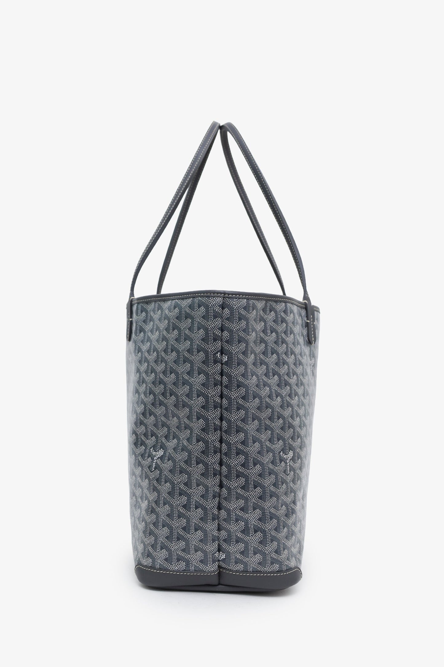 Goyard Grey Goyardine Artois Tote MM