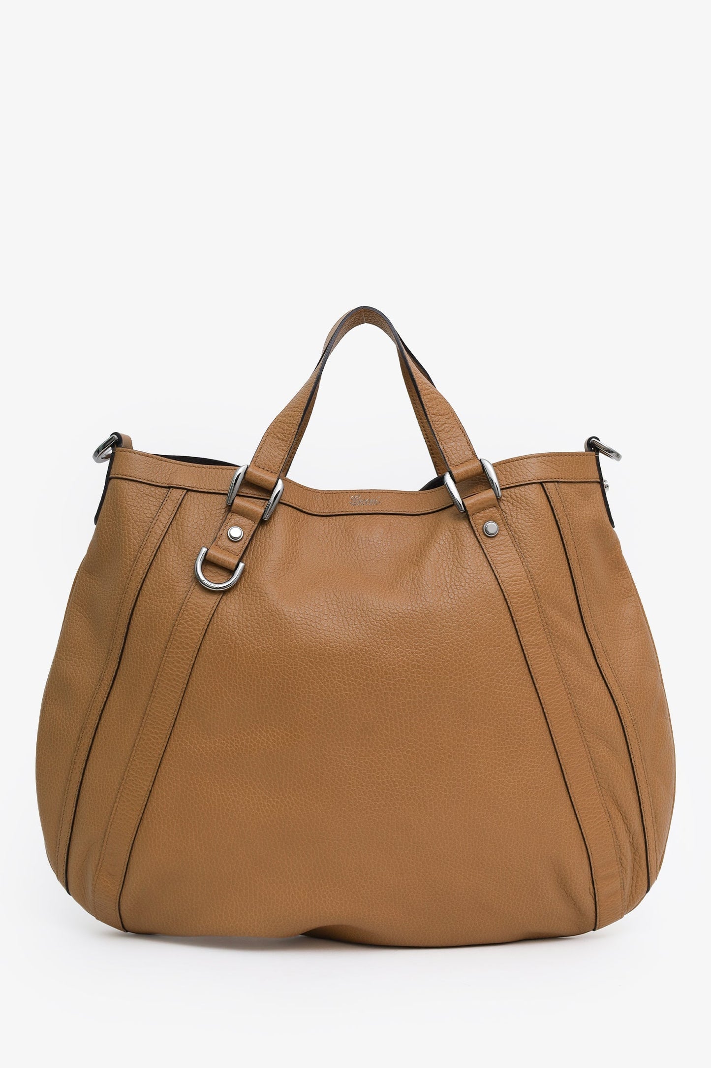 Gucci Brown Leather 'Abbey' Shoulder Bag