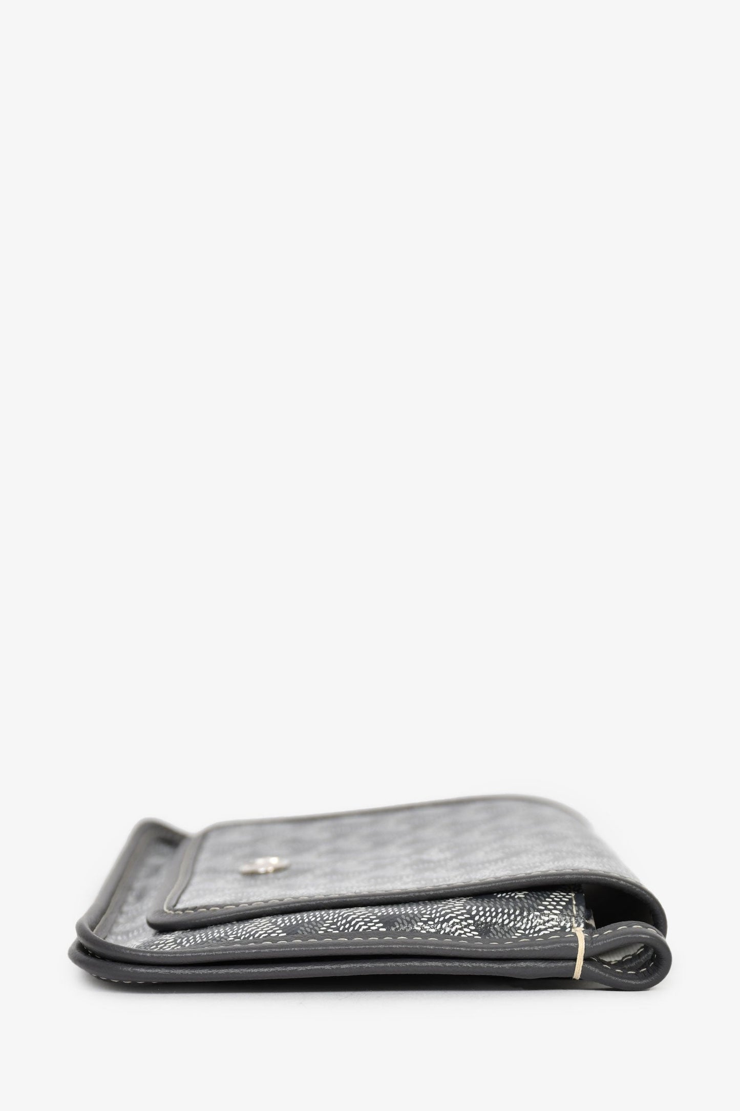 Goyard 2024 Grey Goyardine Plumet Crossbody Bag