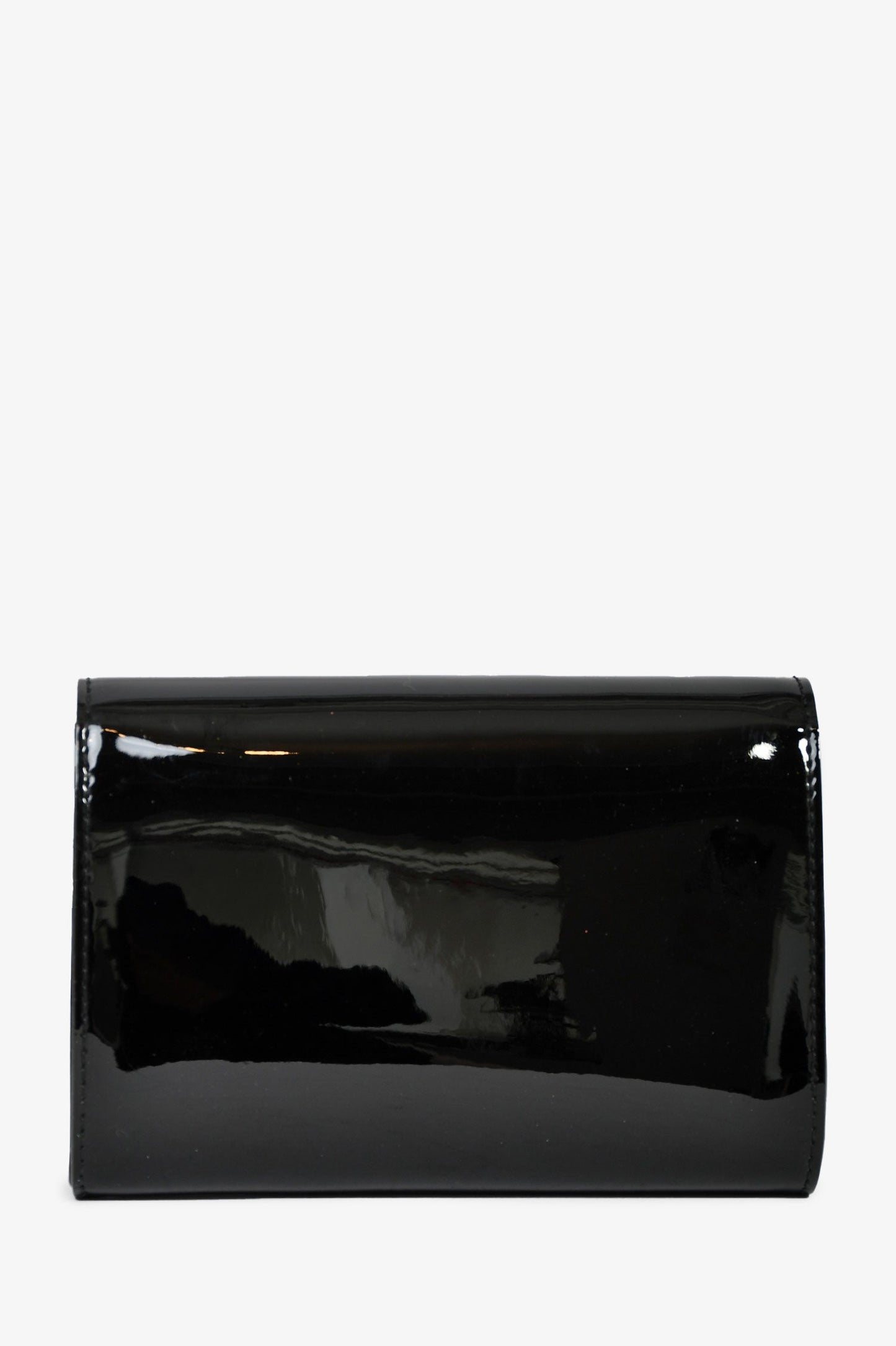 Louis Vuitton Black Patent Leather Louise PM Chain Crossbody Bag
