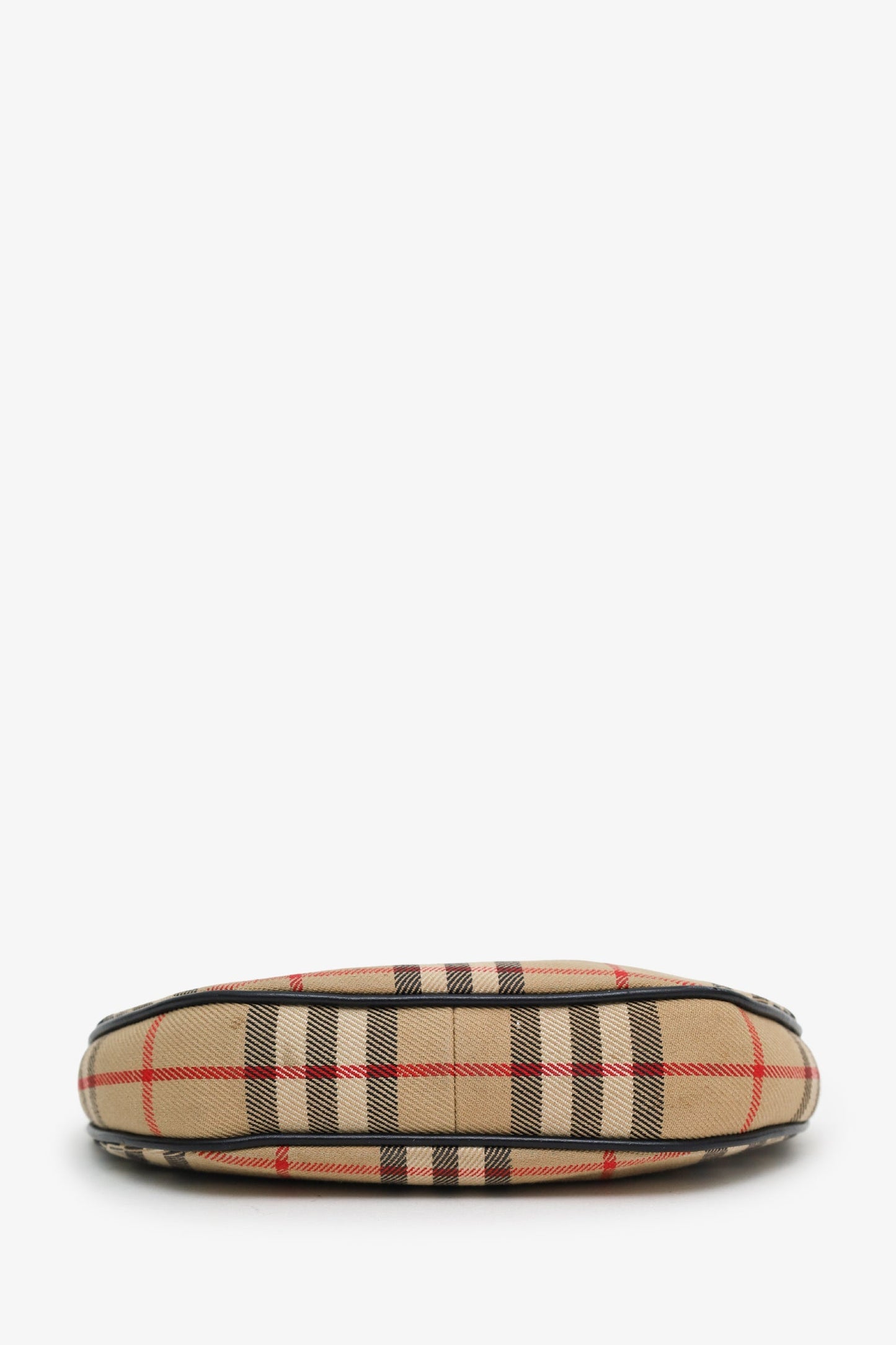 Burberry Nova Check Canvas Leather Olympia Pochette